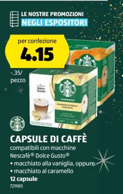 CAPSULE DI CAFFÈ