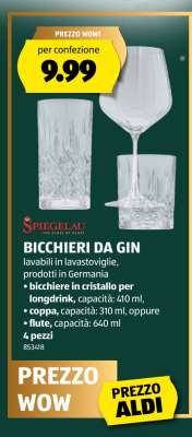BICCHIERI DA GIN