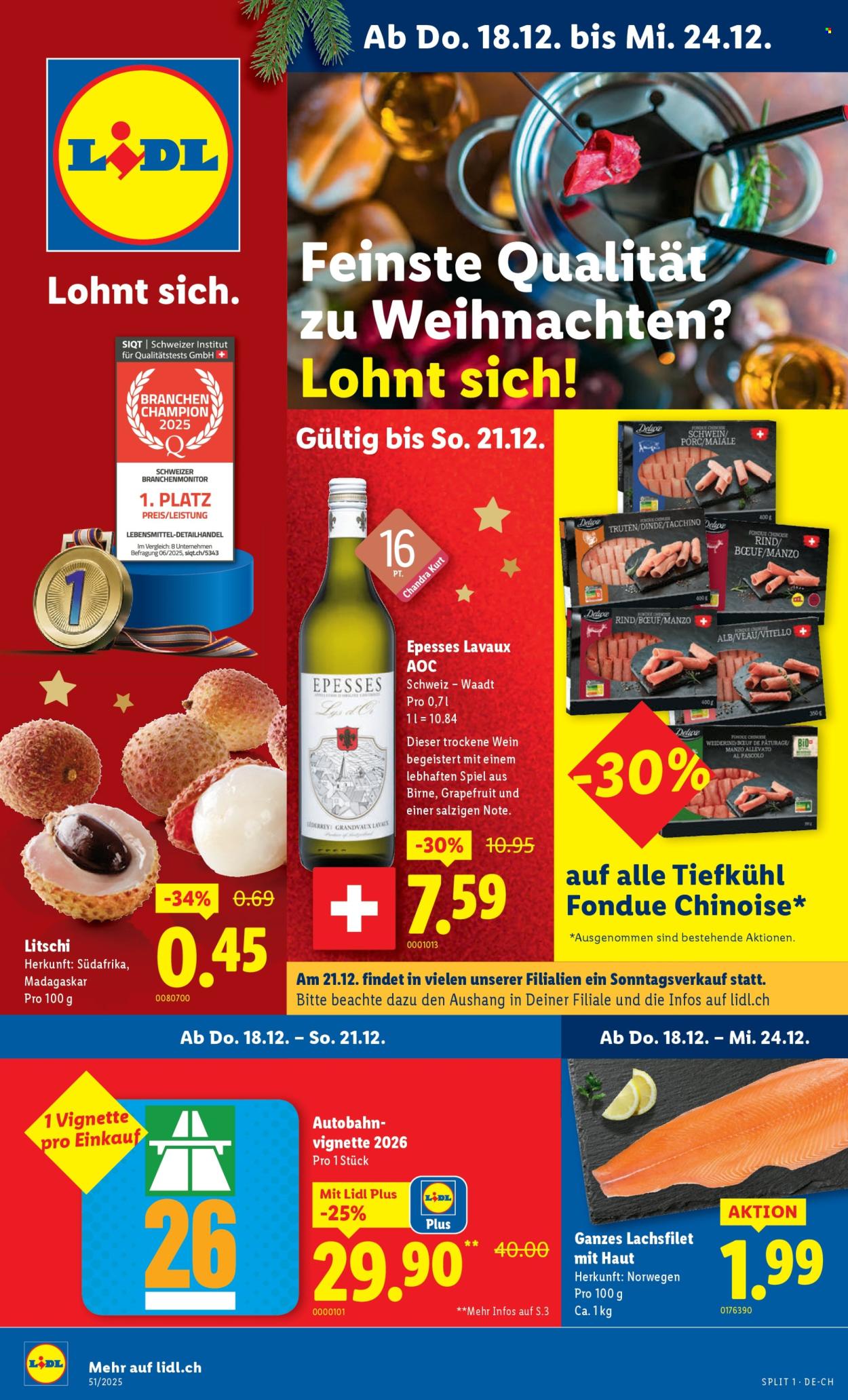 Volantino Lidl - 18.12.2025 - 24.12.2025. Pagina 1. Pagina 1