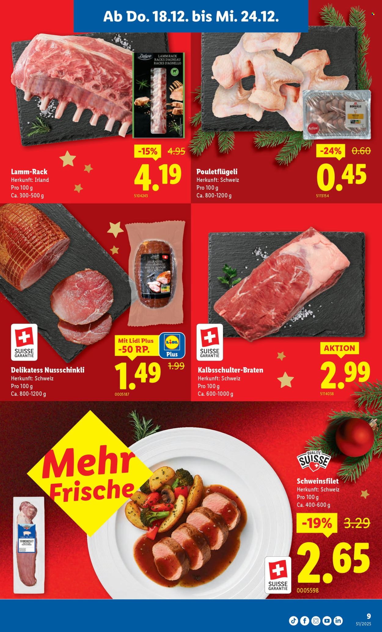 Volantino Lidl - 18.12.2025 - 24.12.2025. Pagina 9. Pagina 9