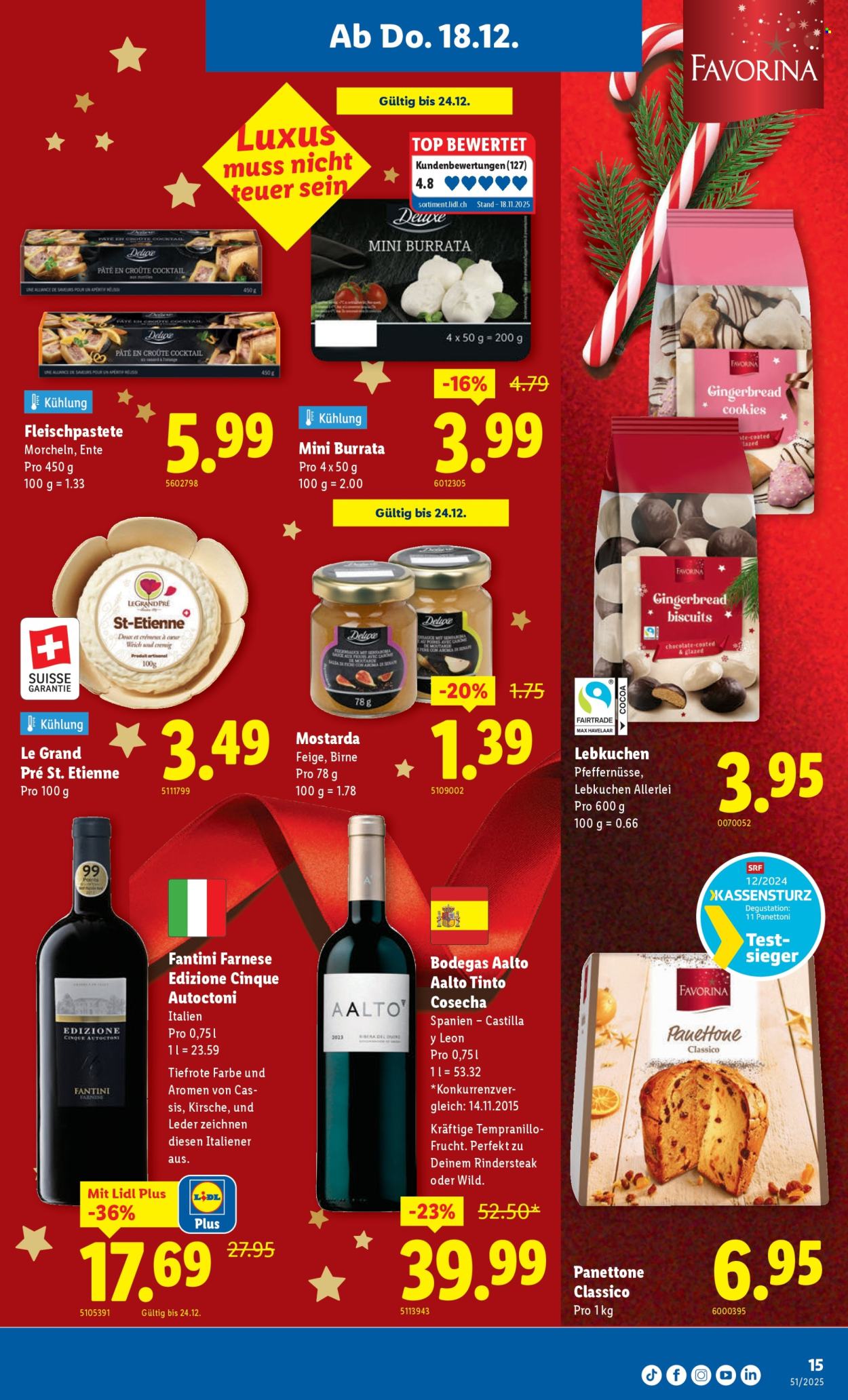 Volantino Lidl - 18.12.2025 - 24.12.2025. Pagina 15. Pagina 15