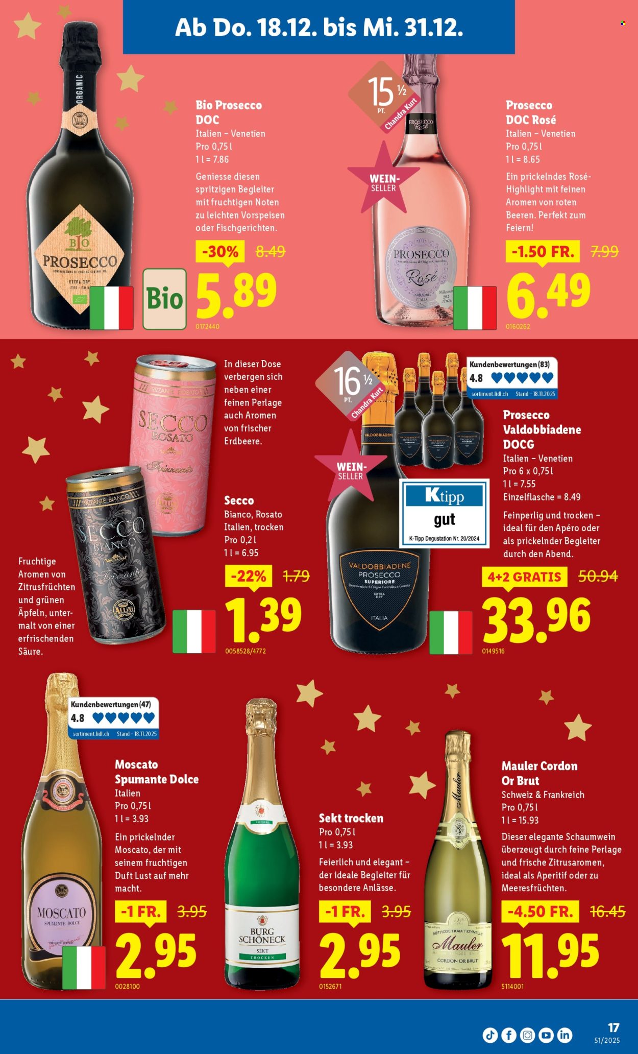 Volantino Lidl - 18.12.2025 - 24.12.2025. Pagina 17. Pagina 17