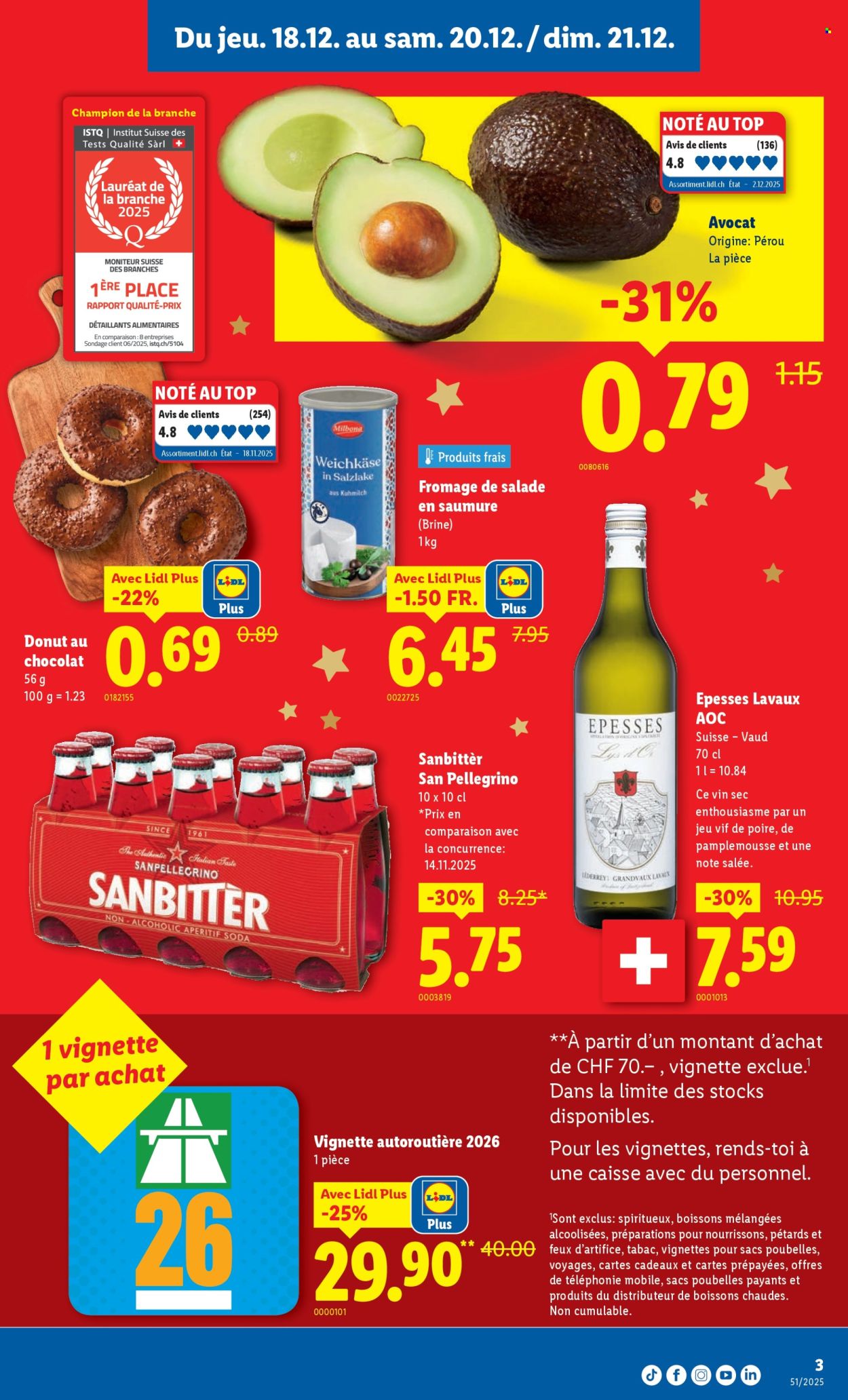 Volantino Lidl - 18.12.2025 - 24.12.2025. Pagina 3. Pagina 3