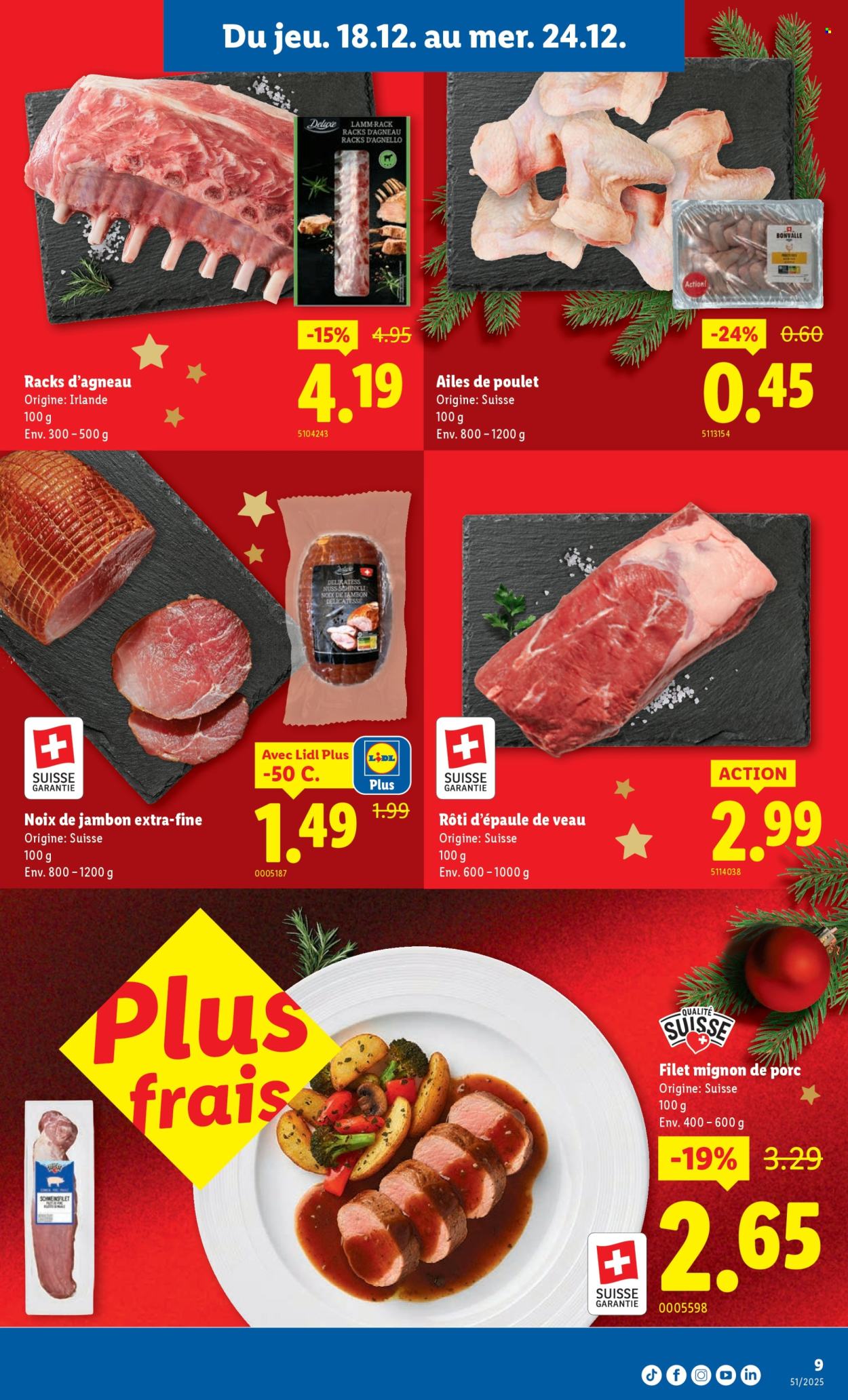 Volantino Lidl - 18.12.2025 - 24.12.2025. Pagina 9. Pagina 9
