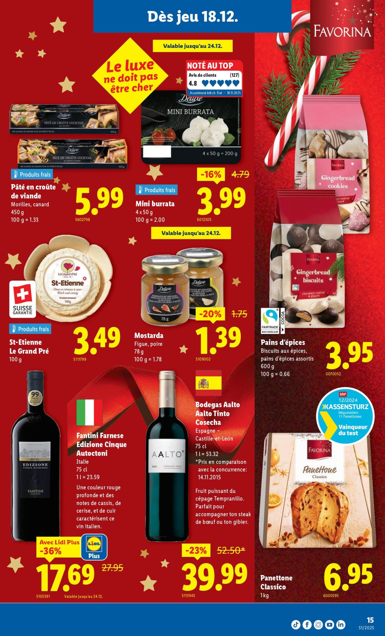 Volantino Lidl - 18.12.2025 - 24.12.2025. Pagina 15. Pagina 15