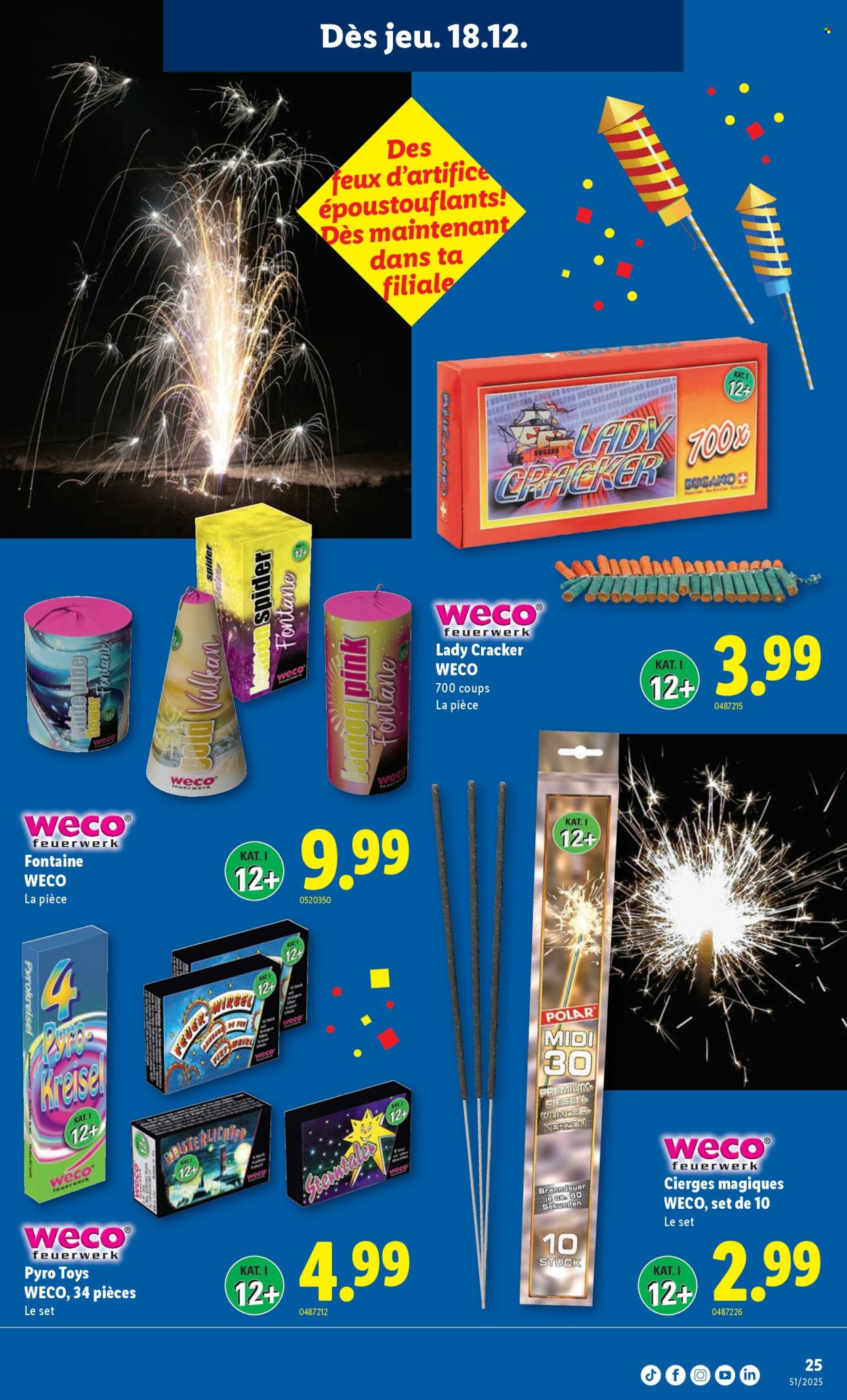 Volantino Lidl - 18.12.2025 - 24.12.2025. Pagina 25. Pagina 25