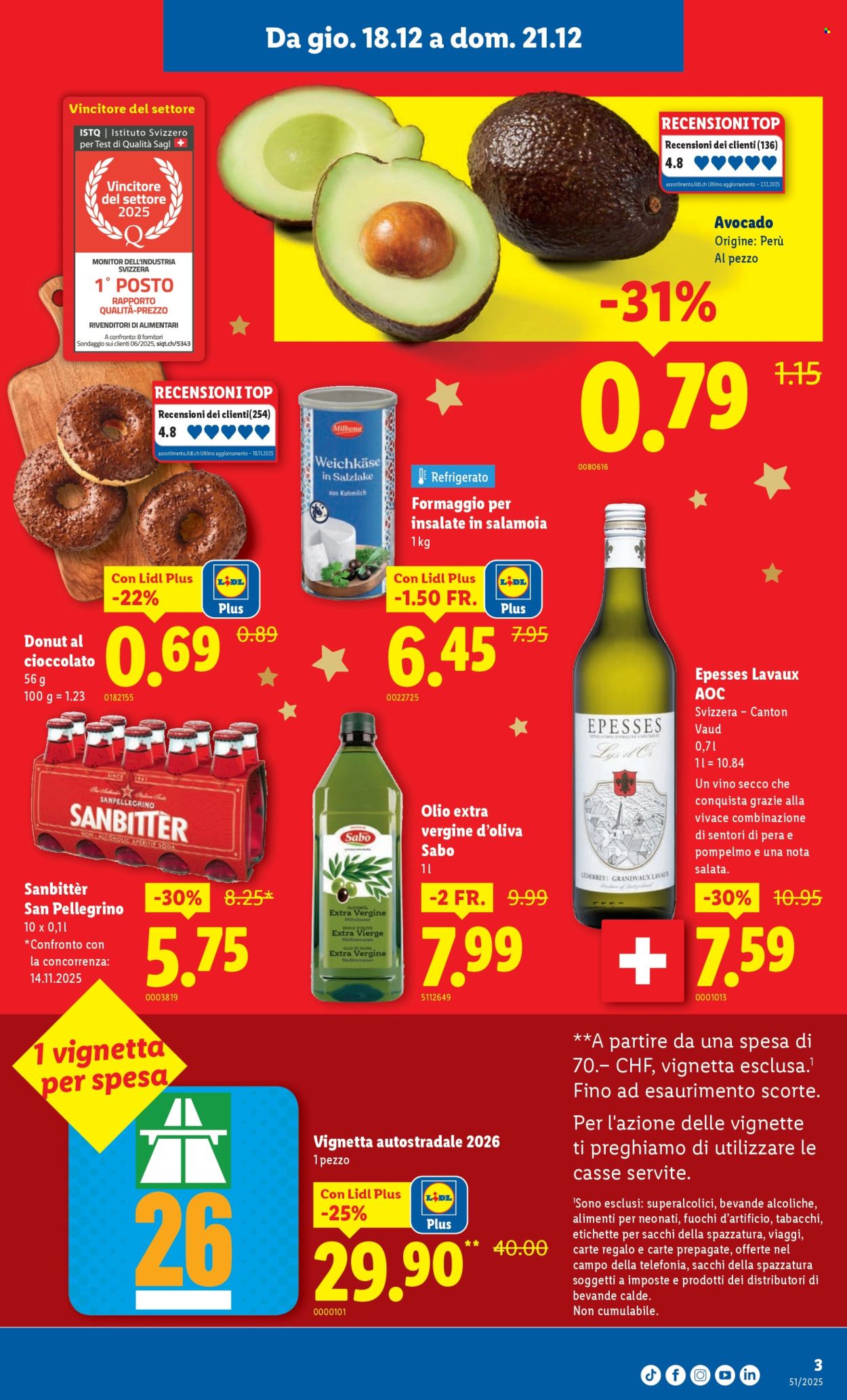 Volantino Lidl - 18.12.2025 - 24.12.2025. Pagina 3. Pagina 3