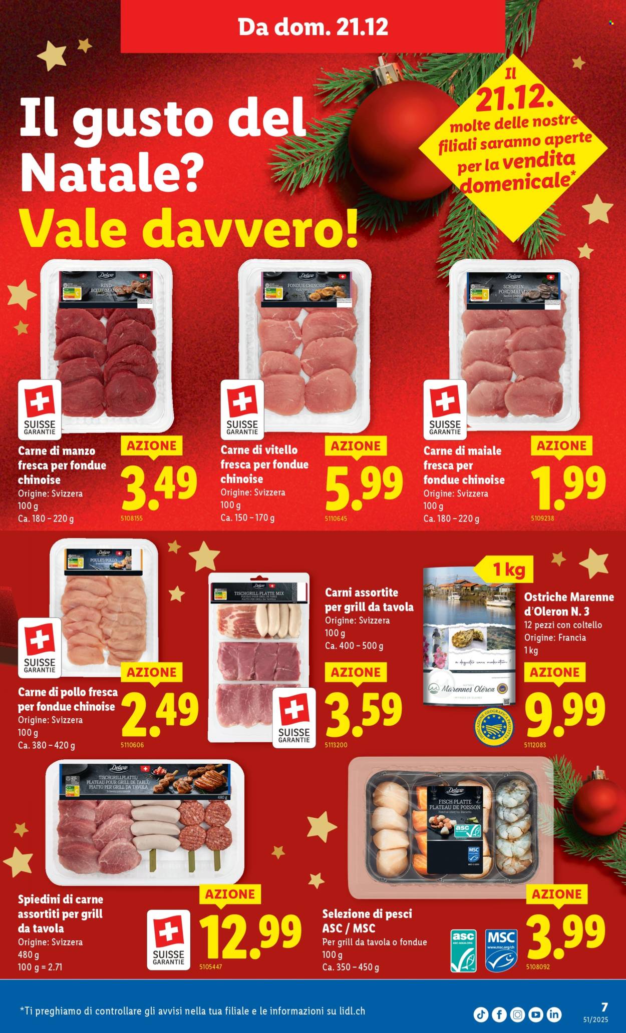 Volantino Lidl - 18.12.2025 - 24.12.2025. Pagina 7. Pagina 7
