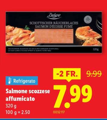 Salmone scozzese affumicato