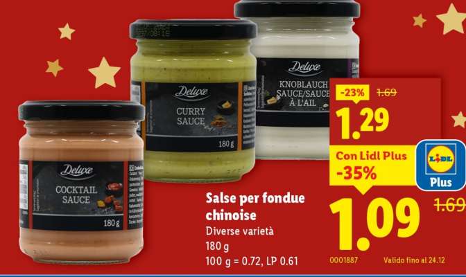 Salse per fondue chinoise