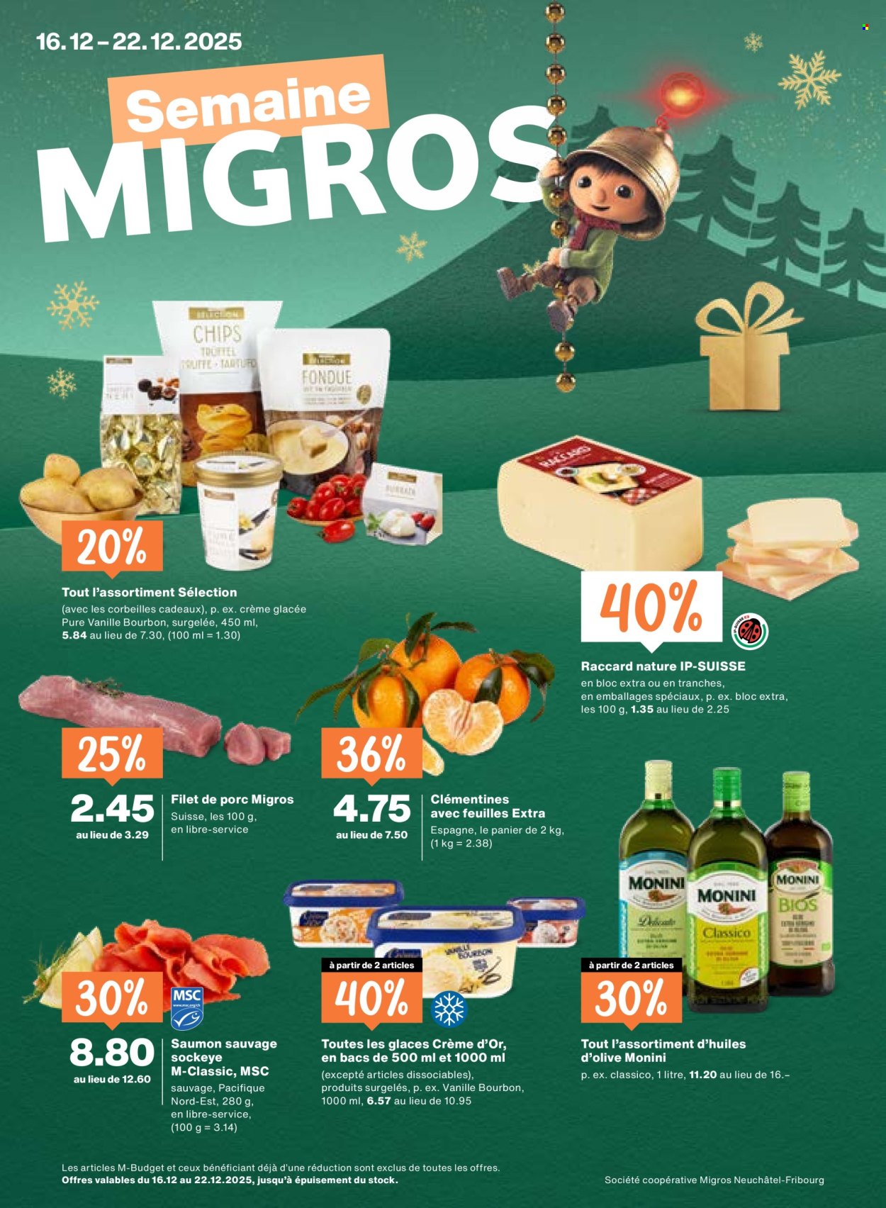 Volantino Migros - 16.12.2025 - 22.12.2025. Pagina 1. Pagina 1