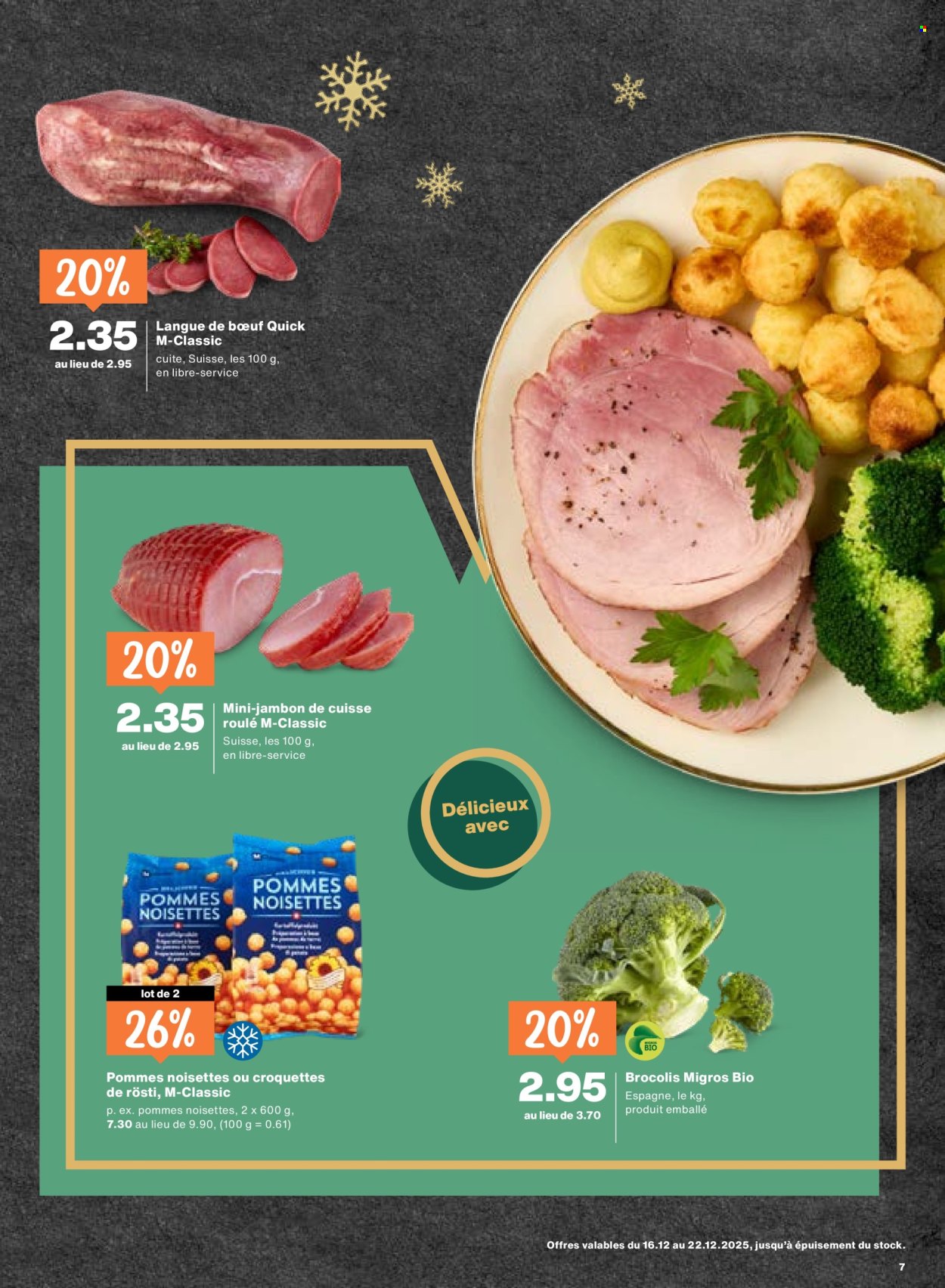 Volantino Migros - 16.12.2025 - 22.12.2025. Pagina 7. Pagina 7