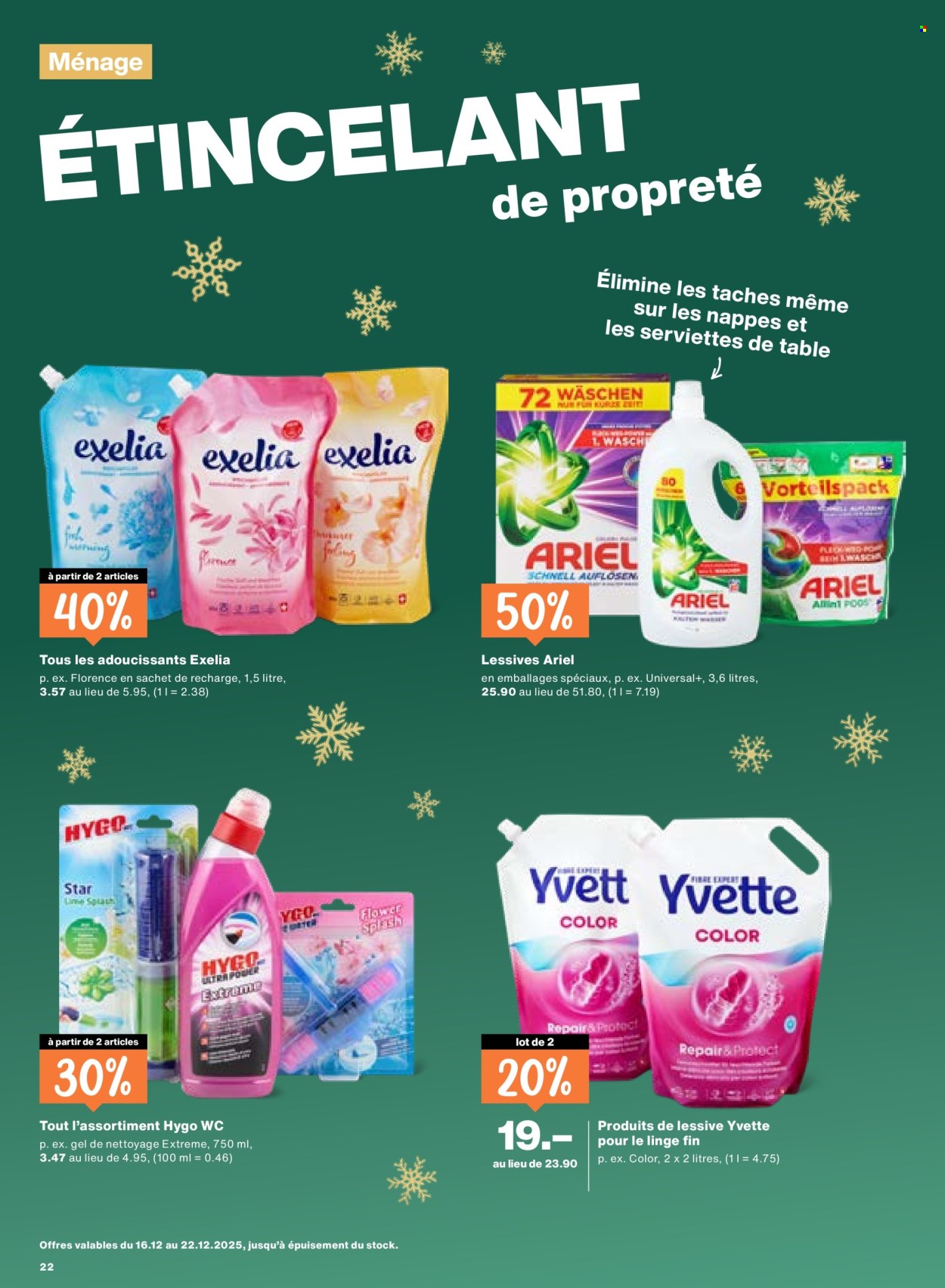 Volantino Migros - 16.12.2025 - 22.12.2025. Pagina 22. Pagina 22