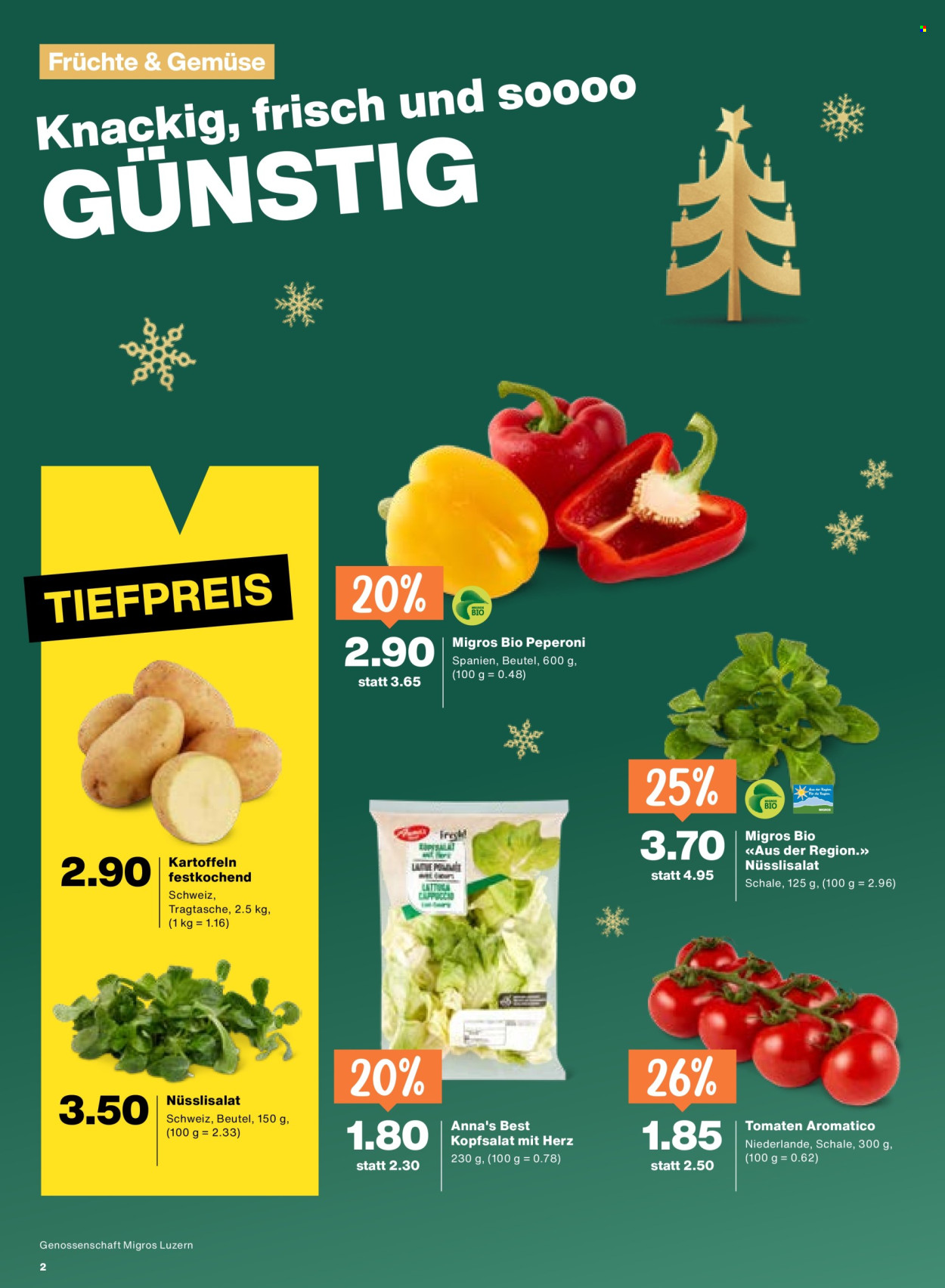 Volantino Migros - 16.12.2025 - 22.12.2025. Pagina 2. Pagina 2