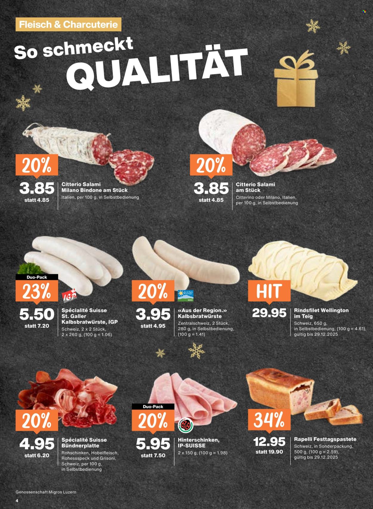 Volantino Migros - 16.12.2025 - 22.12.2025. Pagina 4. Pagina 4