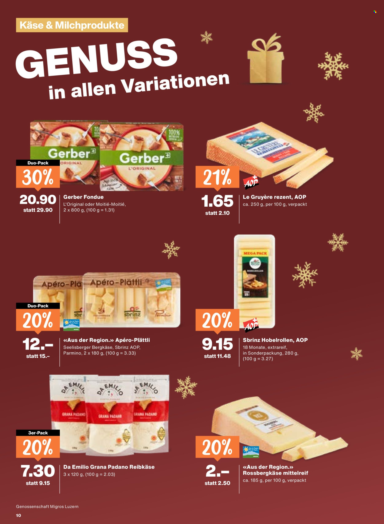 Volantino Migros - 16.12.2025 - 22.12.2025. Pagina 10. Pagina 10