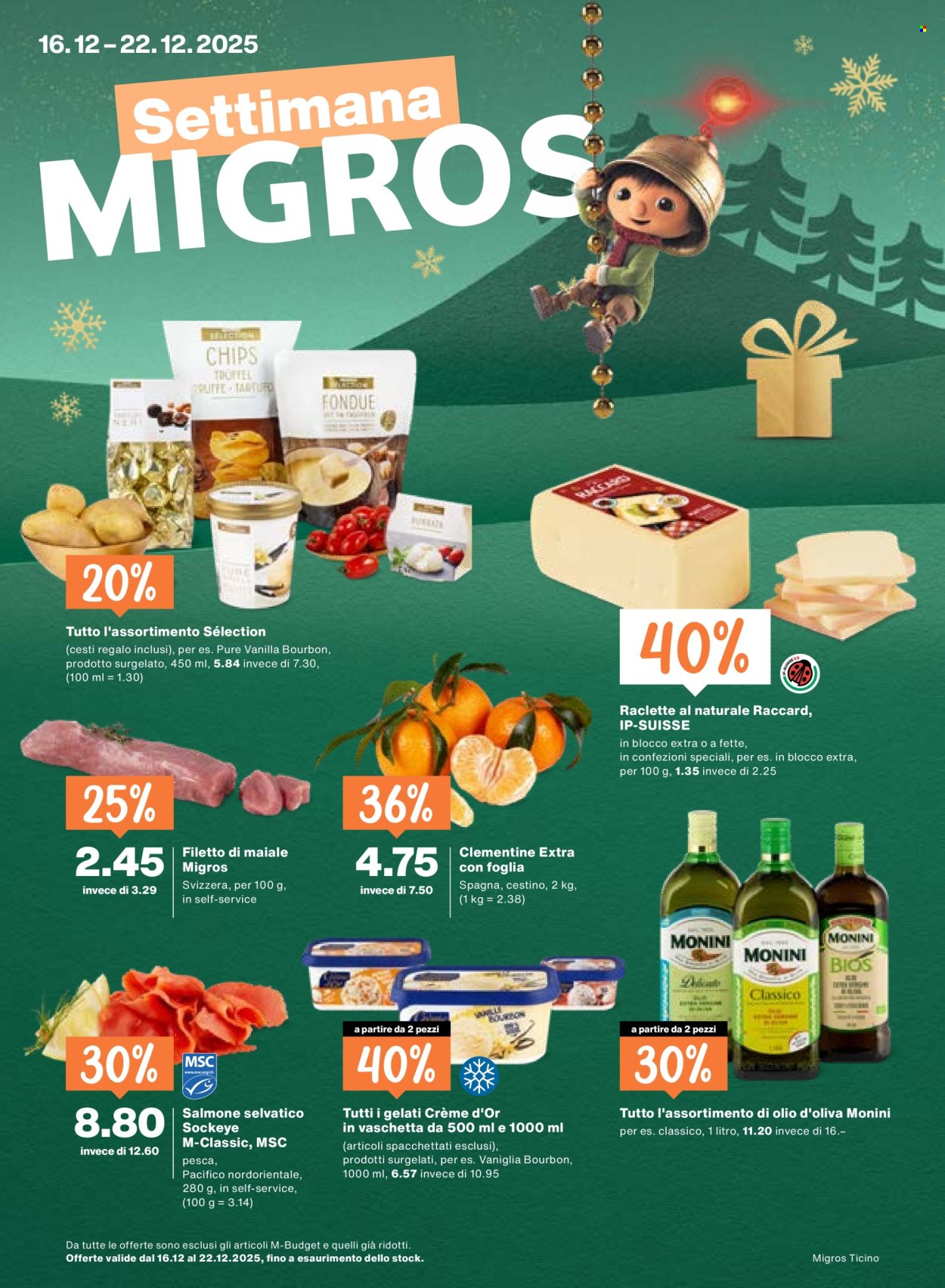 Volantino Migros - 16.12.2025 - 22.12.2025. Pagina 1. Pagina 1
