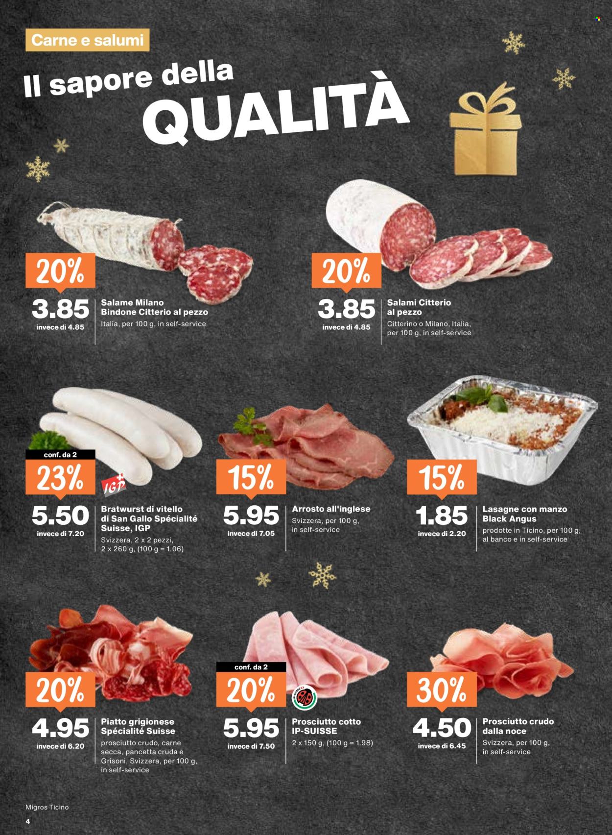 Volantino Migros - 16.12.2025 - 22.12.2025. Pagina 4. Pagina 4