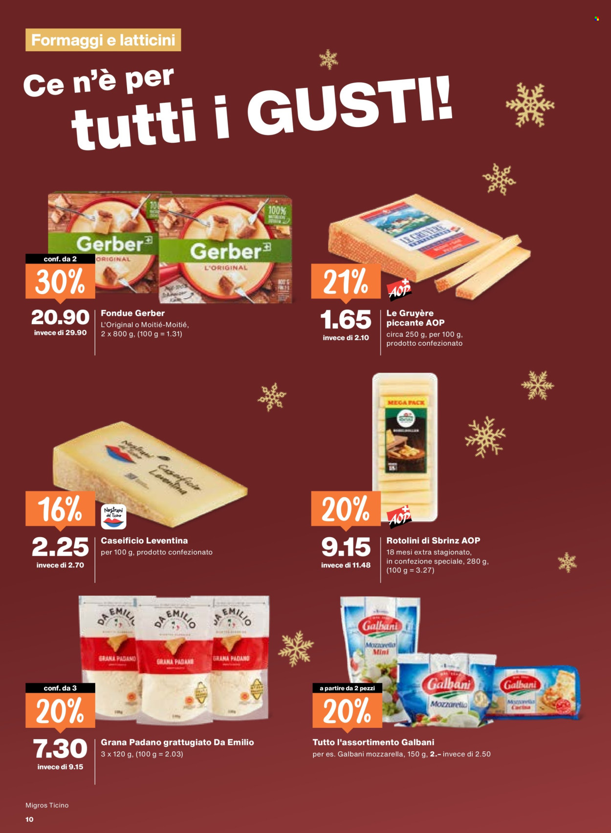 Volantino Migros - 16.12.2025 - 22.12.2025. Pagina 10. Pagina 10