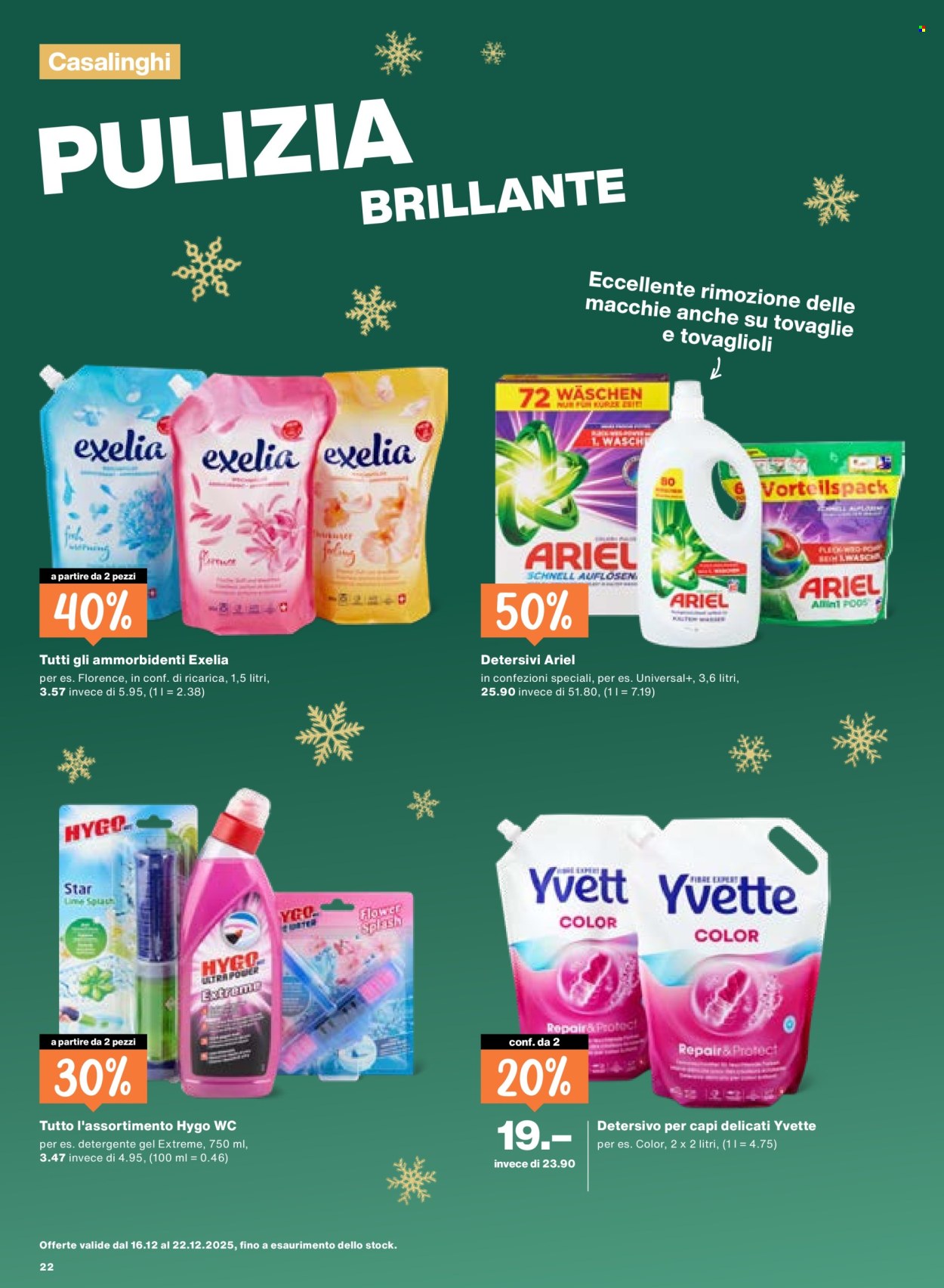 Volantino Migros - 16.12.2025 - 22.12.2025. Pagina 22. Pagina 22