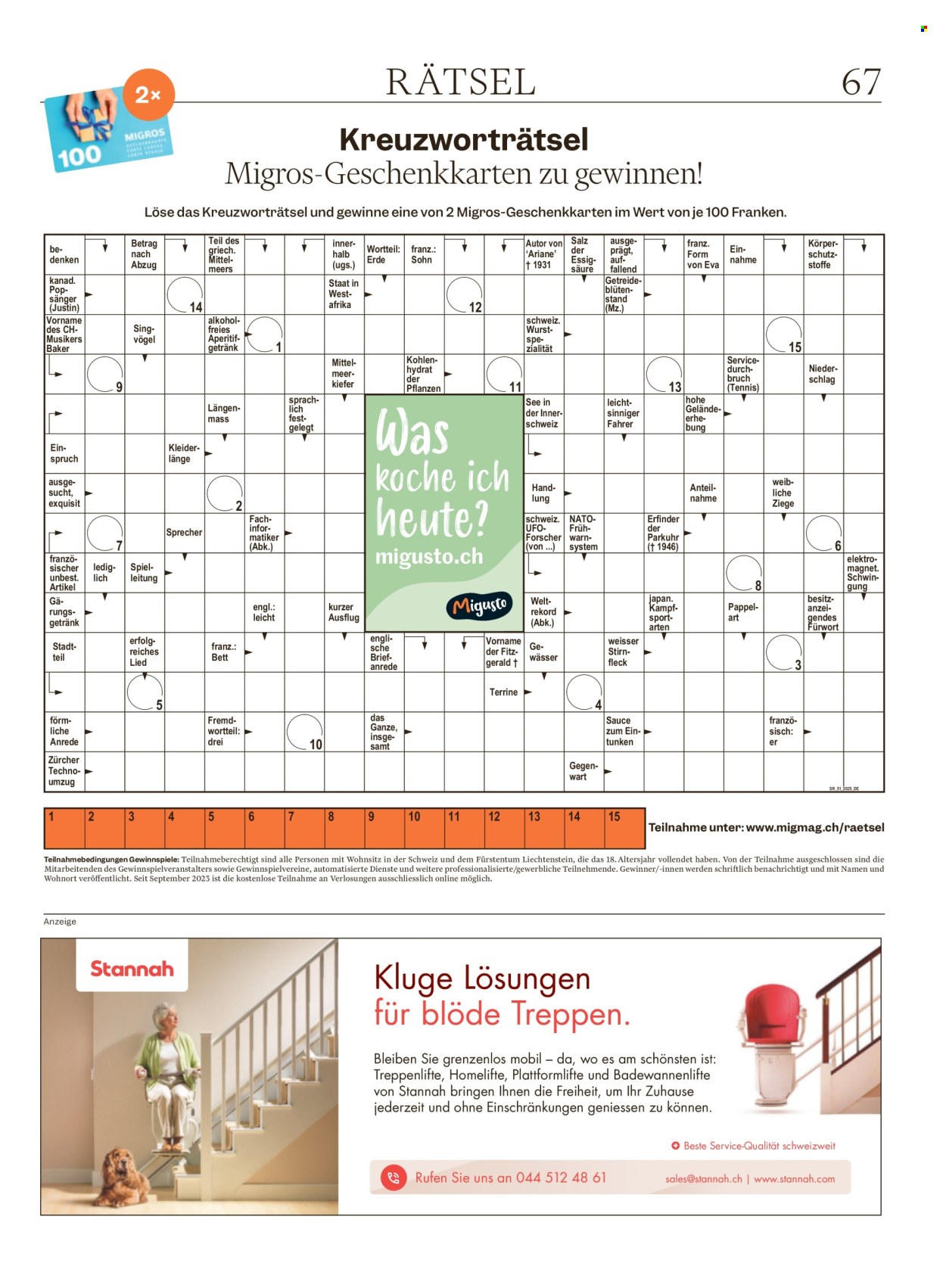 Volantino Migros - 16.12.2025 - 22.12.2025. Pagina 67. Pagina 67