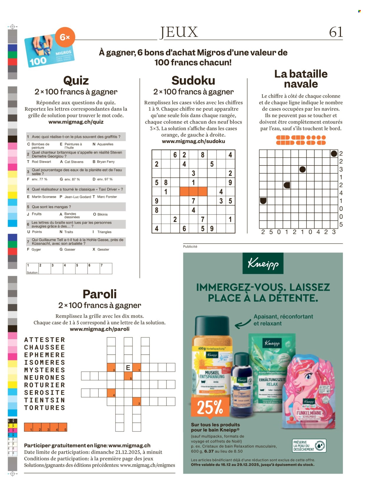 Volantino Migros - 16.12.2025 - 22.12.2025. Pagina 61. Pagina 61