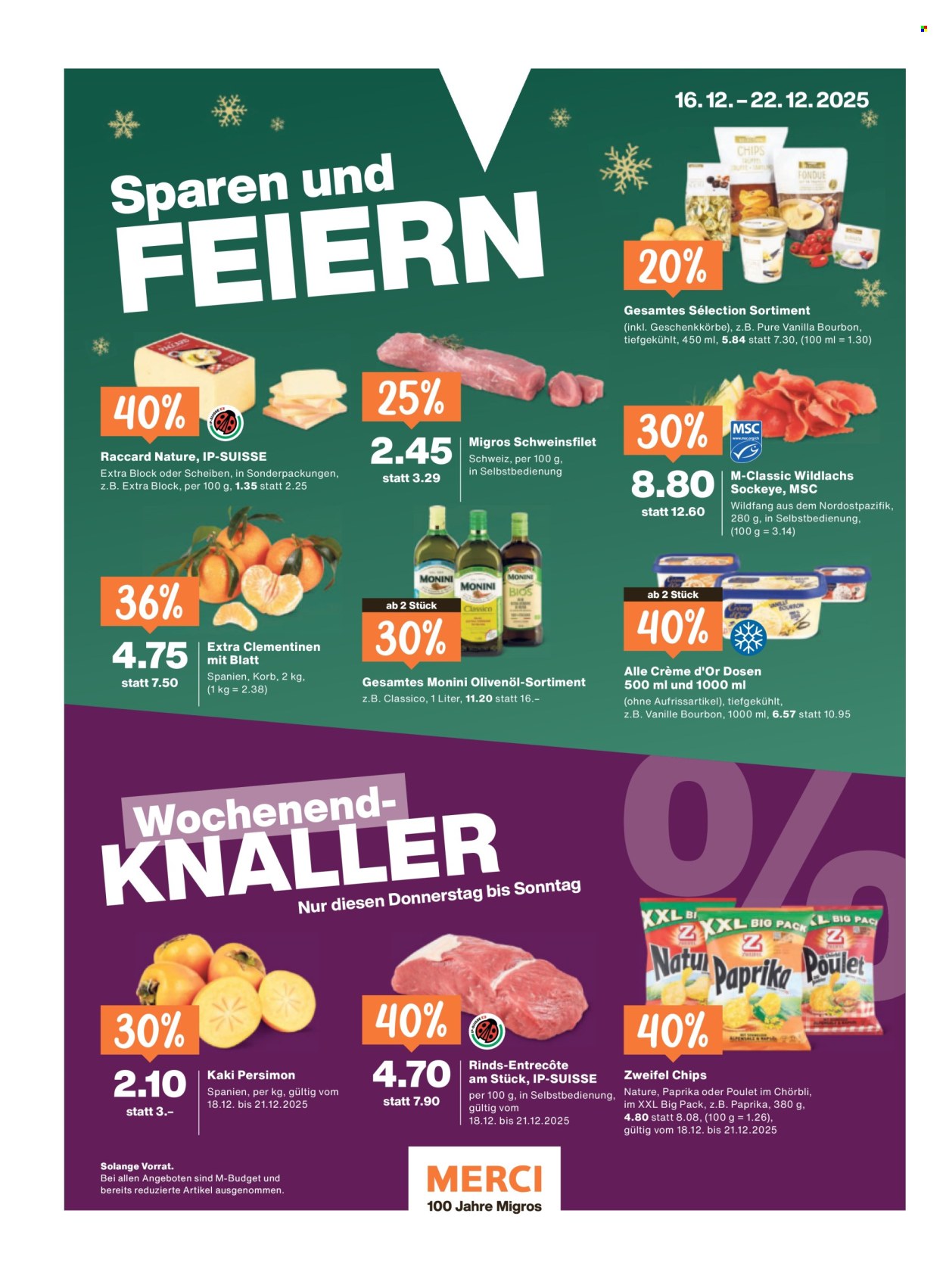 Volantino Migros - 16.12.2025 - 22.12.2025. Pagina 72. Pagina 72