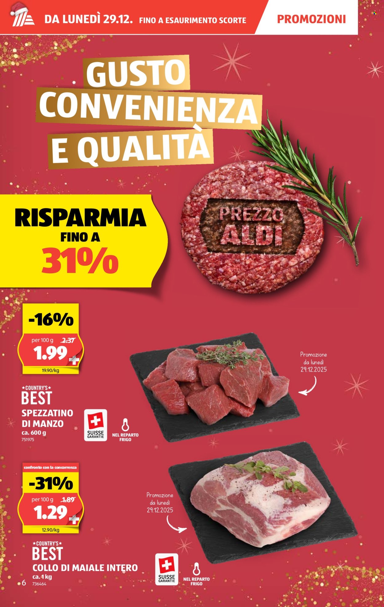 Volantino Aldi - 24.12.2025 - 30.12.2025. Pagina 6. Pagina 6