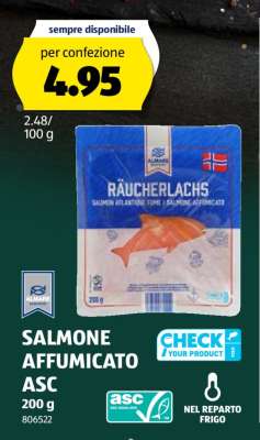 Salmone Affumicato ASC