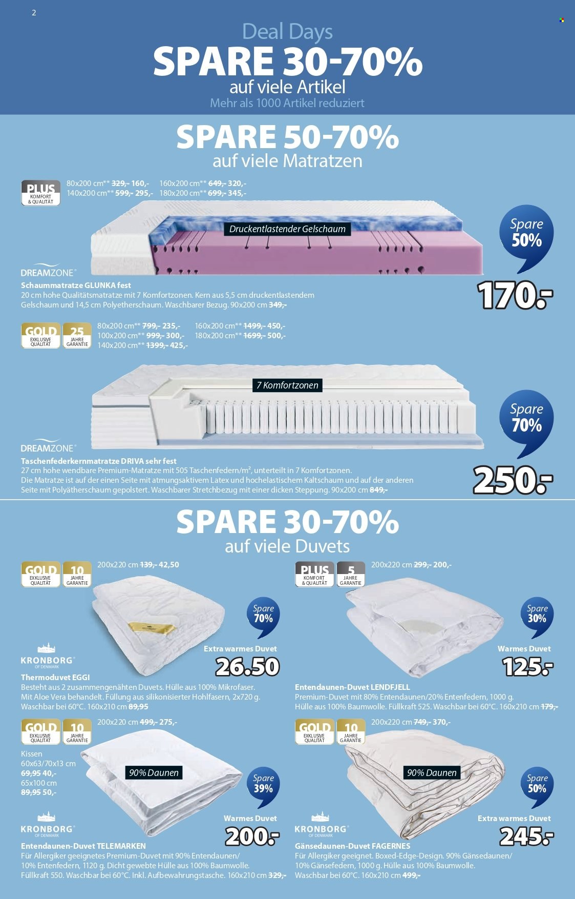 Volantino JYSK - 23.12.2025 - 5.1.2026. Pagina 2. Pagina 2