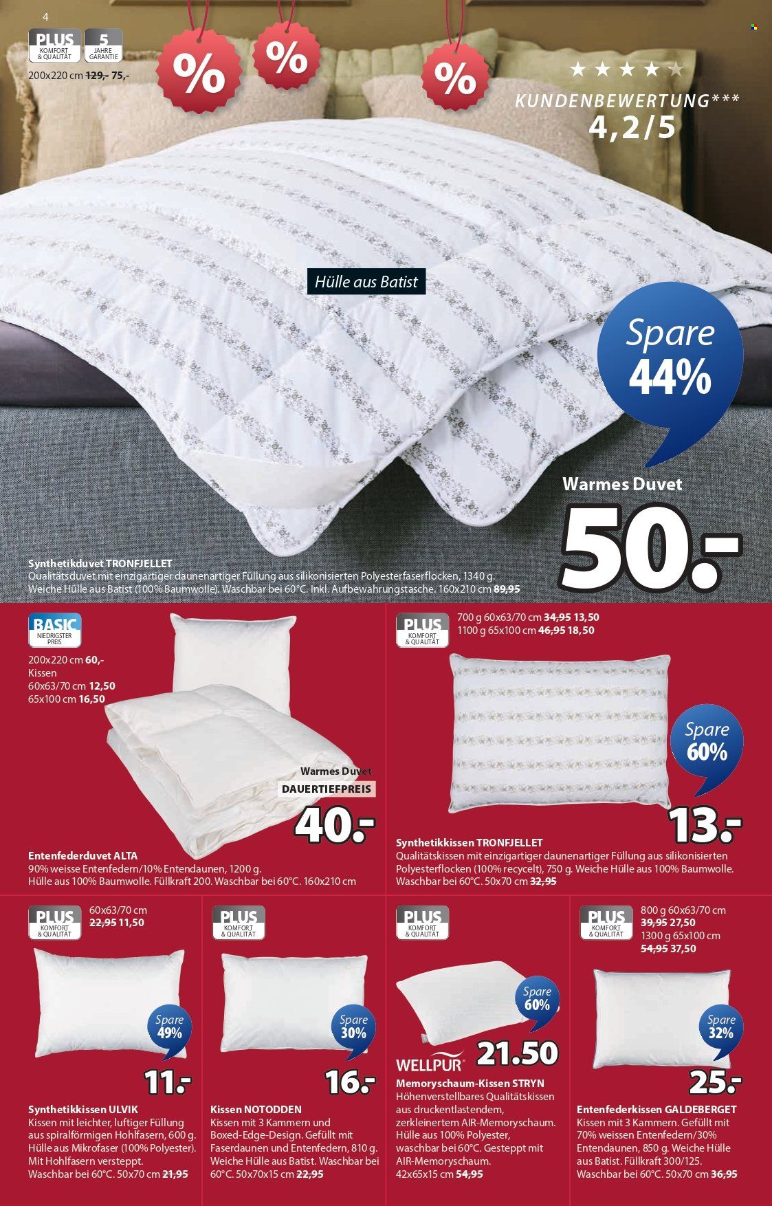 Volantino JYSK - 23.12.2025 - 5.1.2026. Pagina 4. Pagina 4