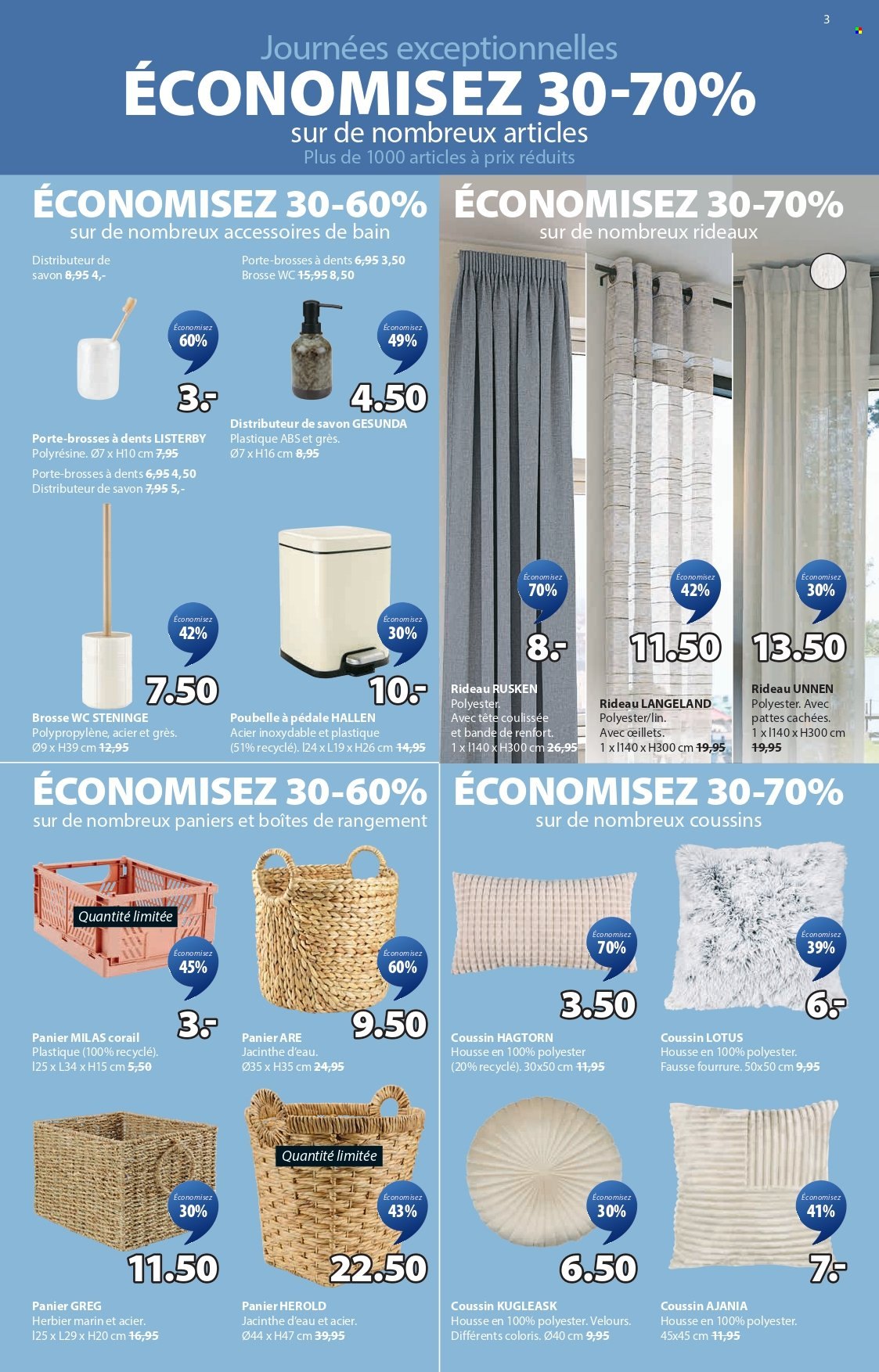 Volantino JYSK - 23.12.2025 - 5.1.2026. Pagina 3. Pagina 3