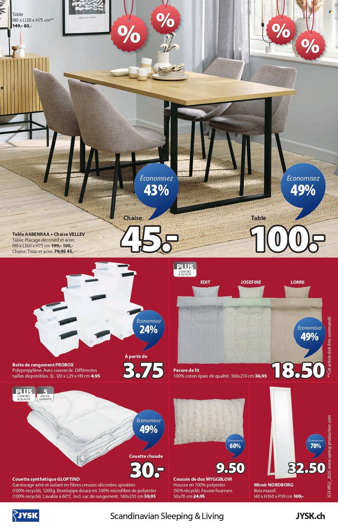 Volantino JYSK - 23.12.2025 - 5.1.2026. Pagina 12. Pagina 12