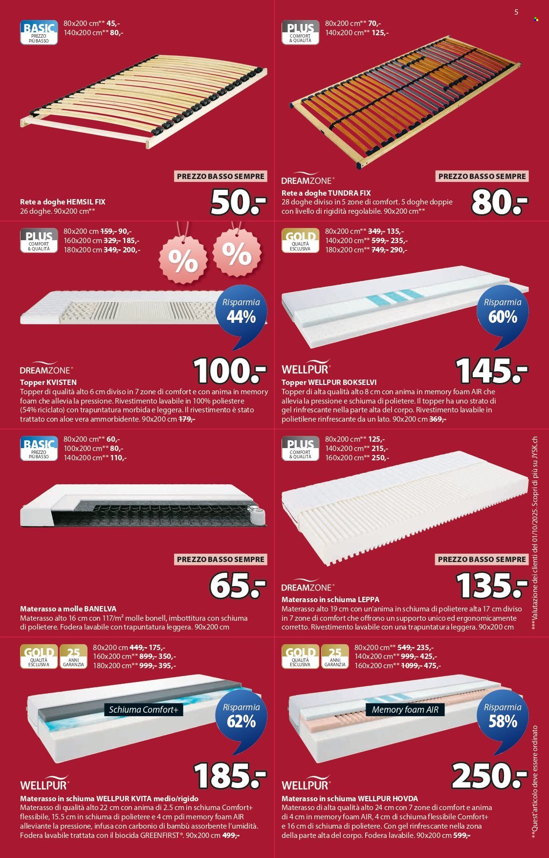Volantino JYSK - 23.12.2025 - 5.1.2026. Pagina 5. Pagina 5