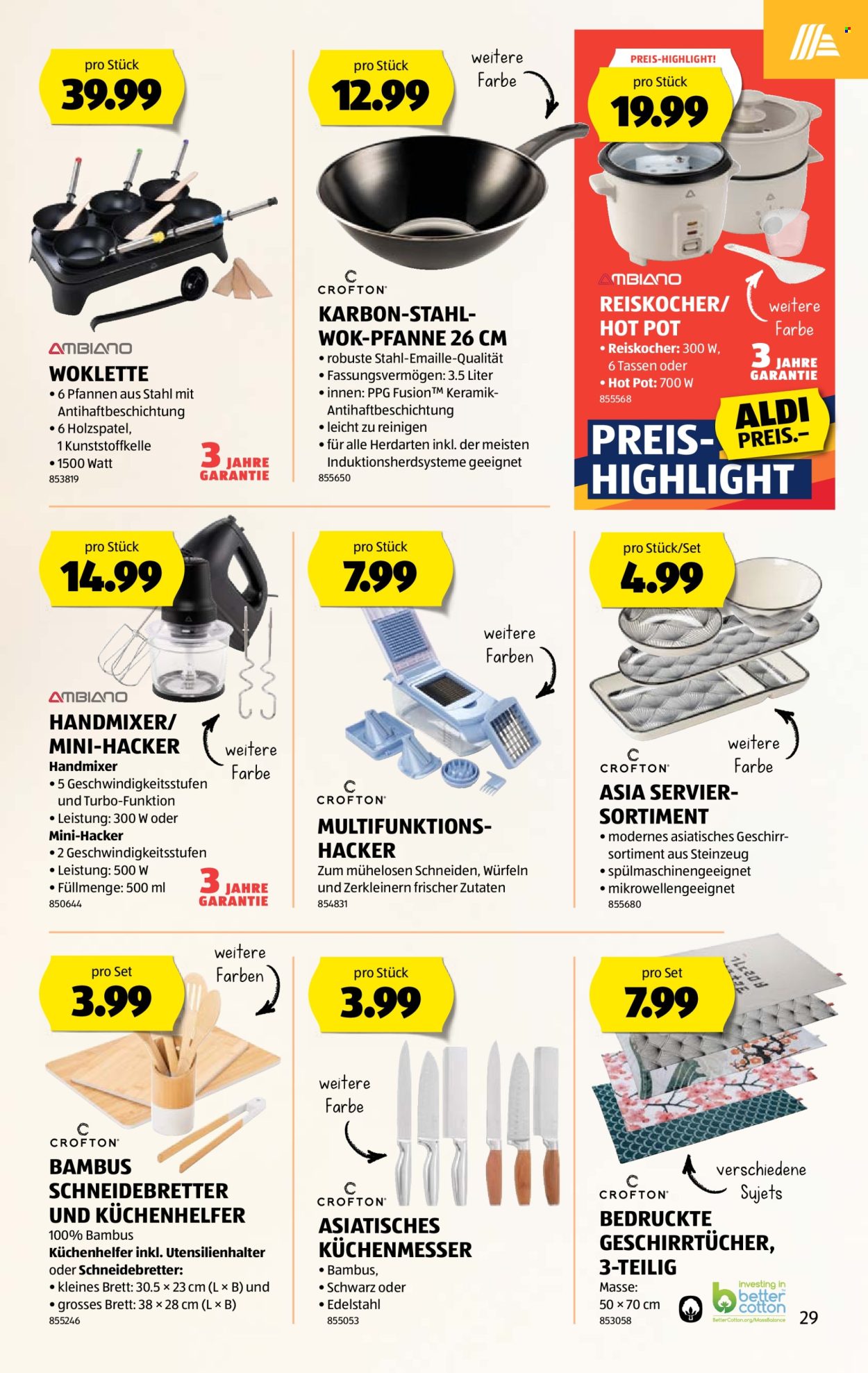 Volantino Aldi - 31.12.2025 - 7.1.2026. Pagina 29. Pagina 29