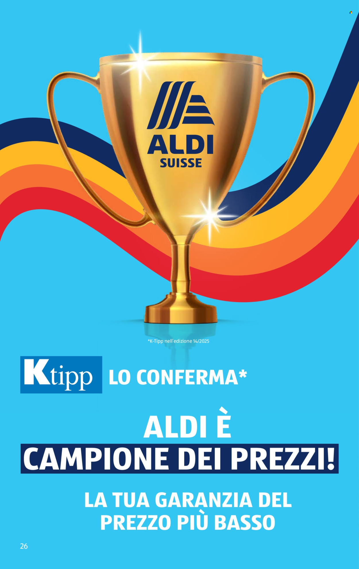 Volantino Aldi - 31.12.2025 - 7.1.2026. Pagina 26. Pagina 26