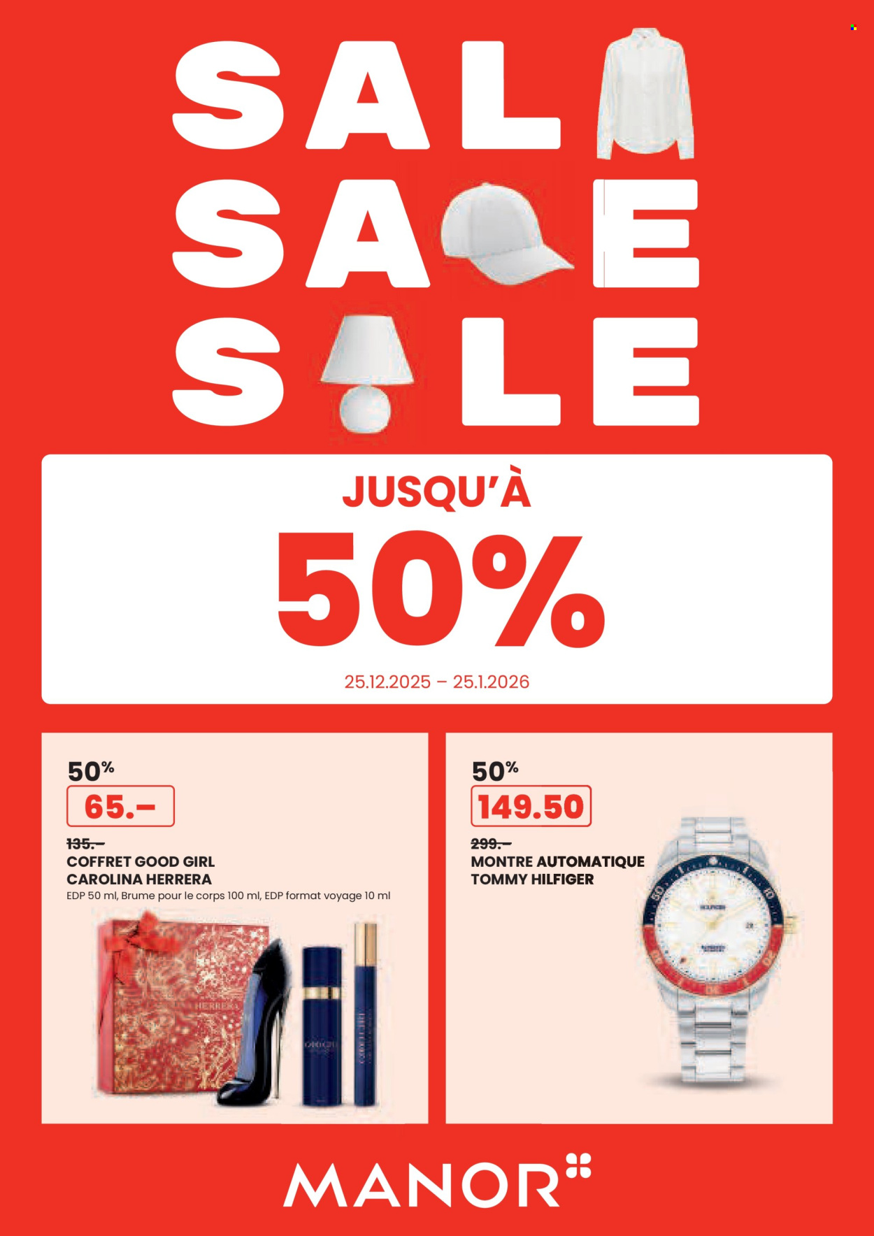 Volantino Manor - 25.12.2025 - 25.1.2026. Pagina 1. Pagina 1