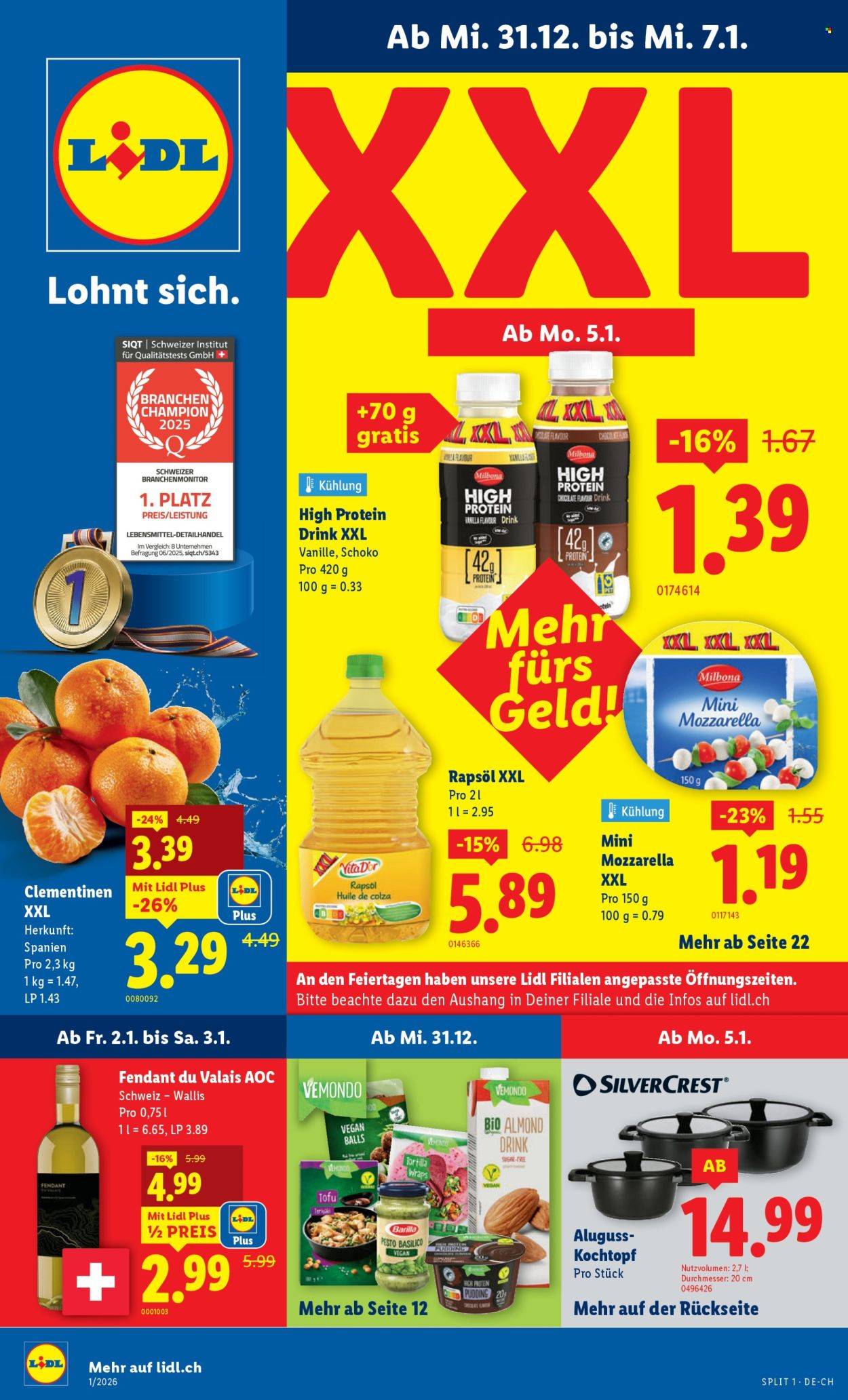 Volantino Lidl - 31.12.2025 - 7.1.2026. Pagina 1. Pagina 1