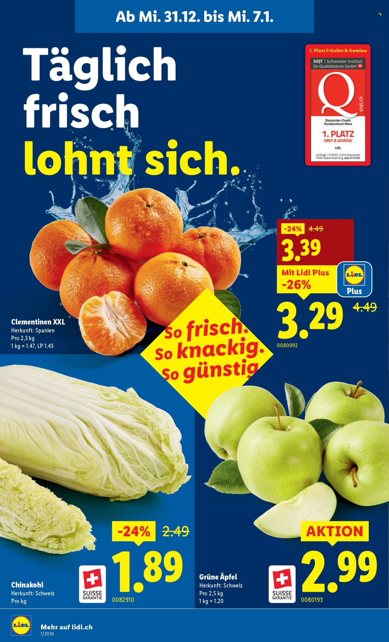Volantino Lidl - 31.12.2025 - 7.1.2026. Pagina 4. Pagina 4