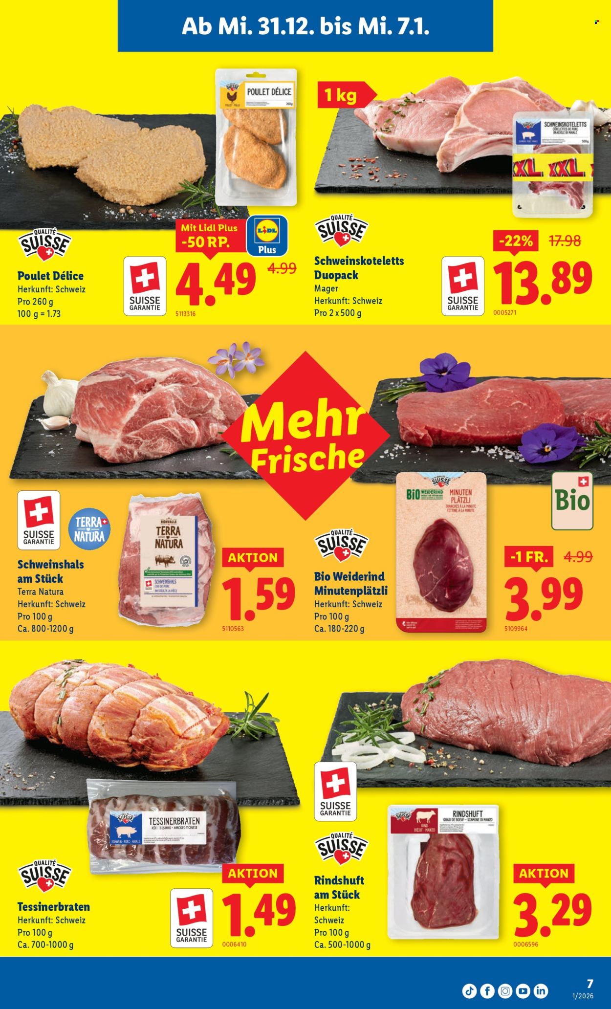 Volantino Lidl - 31.12.2025 - 7.1.2026. Pagina 7. Pagina 7