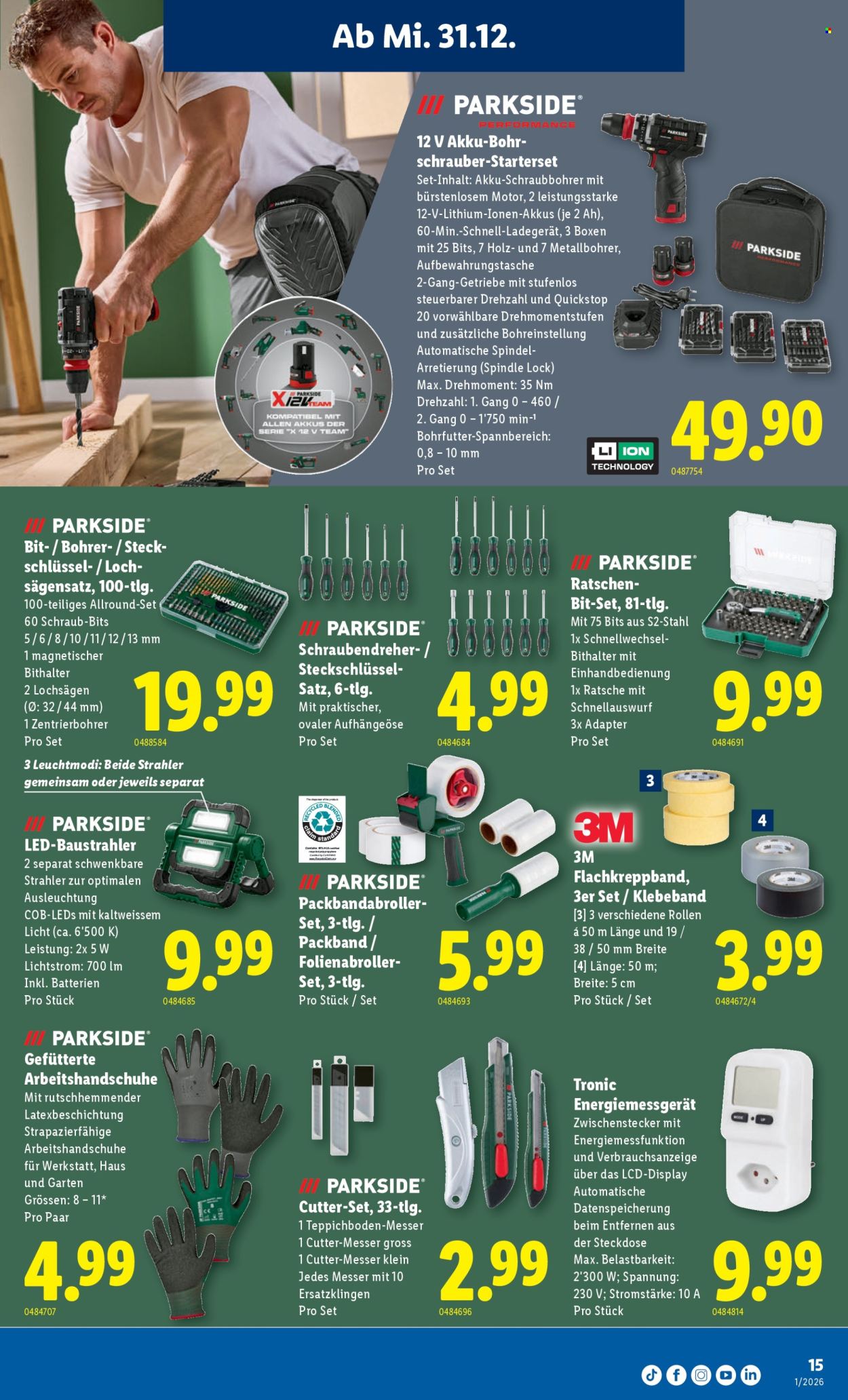 Volantino Lidl - 31.12.2025 - 7.1.2026. Pagina 15. Pagina 15