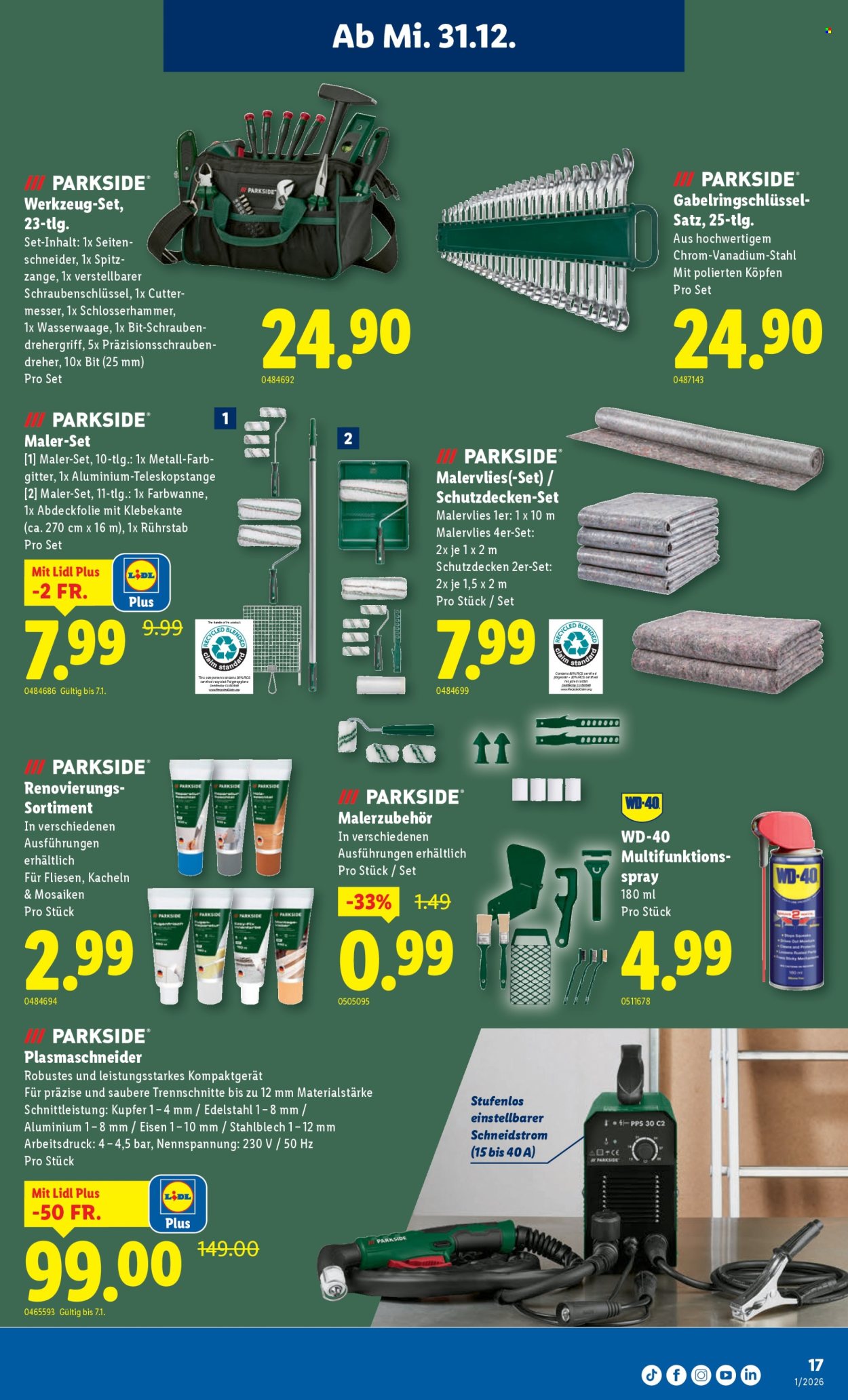 Volantino Lidl - 31.12.2025 - 7.1.2026. Pagina 17. Pagina 17