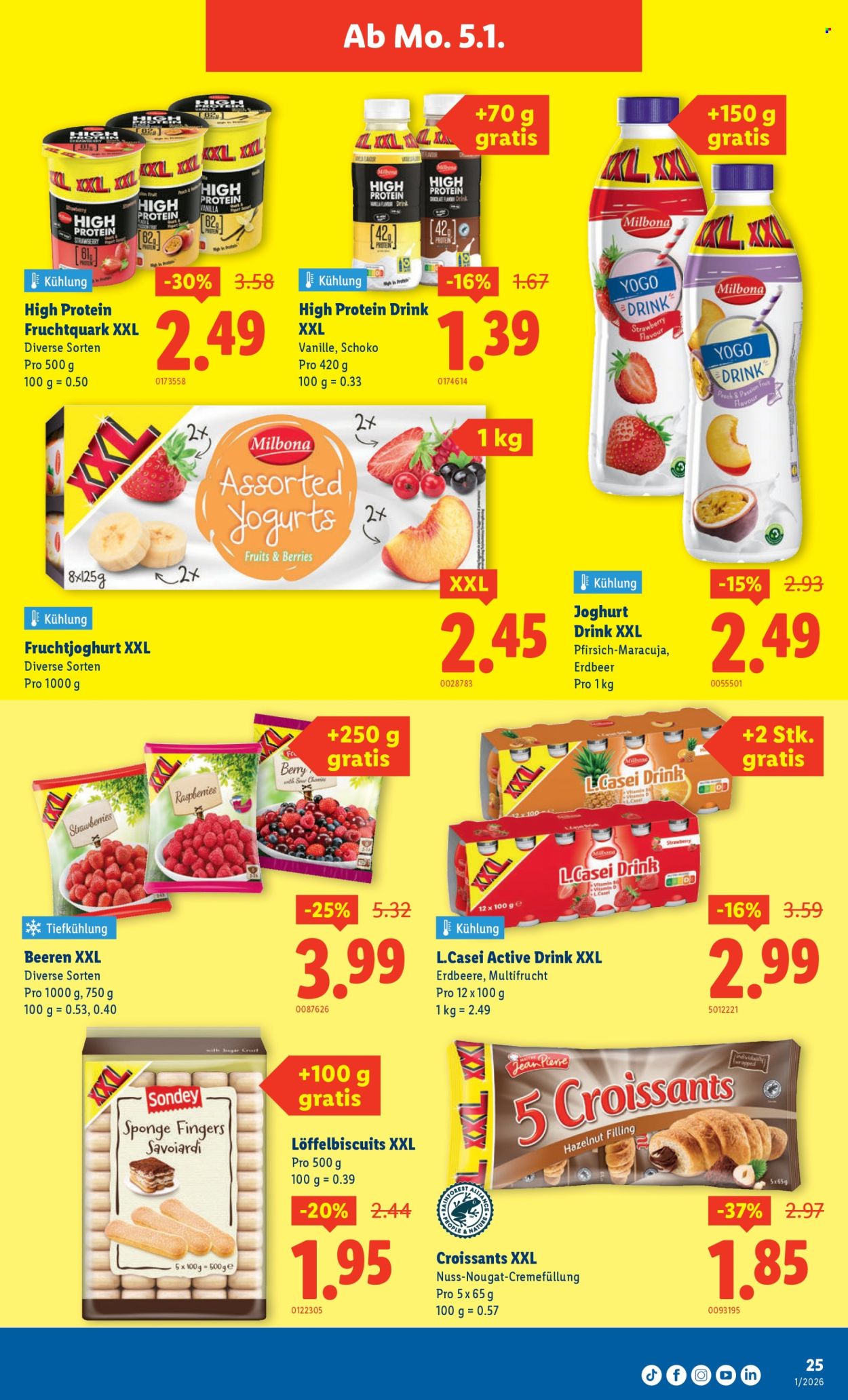 Volantino Lidl - 31.12.2025 - 7.1.2026. Pagina 25. Pagina 25