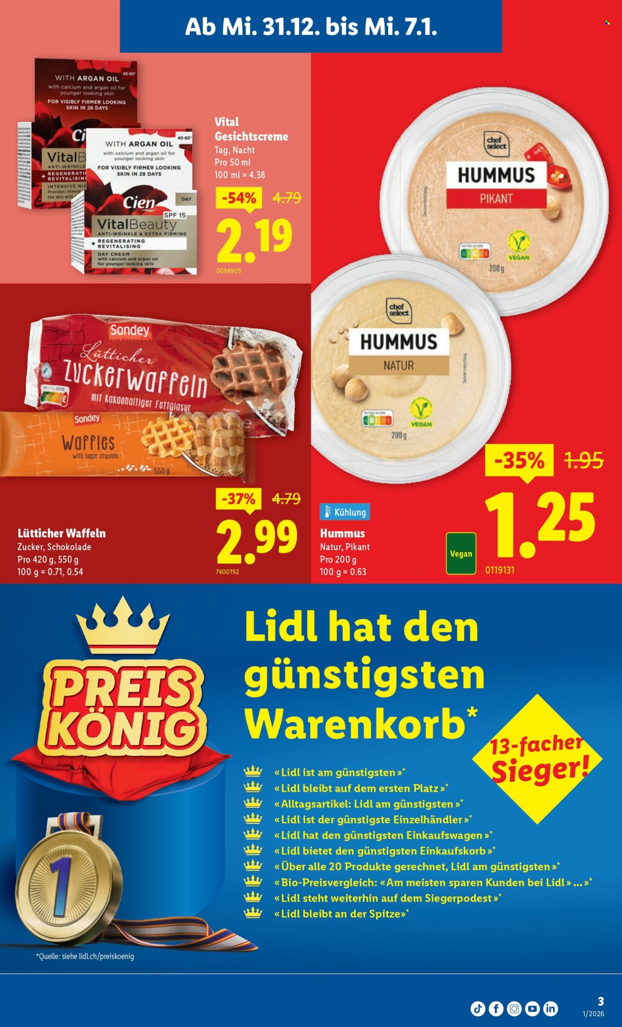 Volantino Lidl - 31.12.2025 - 7.1.2026. Pagina 3. Pagina 3