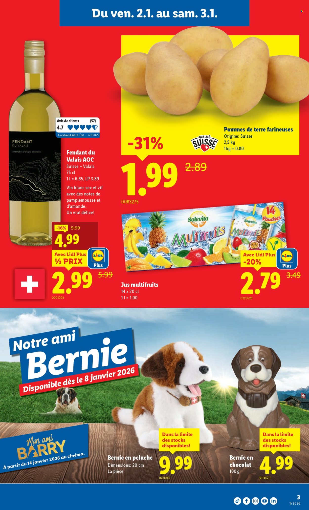 Volantino Lidl - 31.12.2025 - 7.1.2026. Pagina 3. Pagina 3