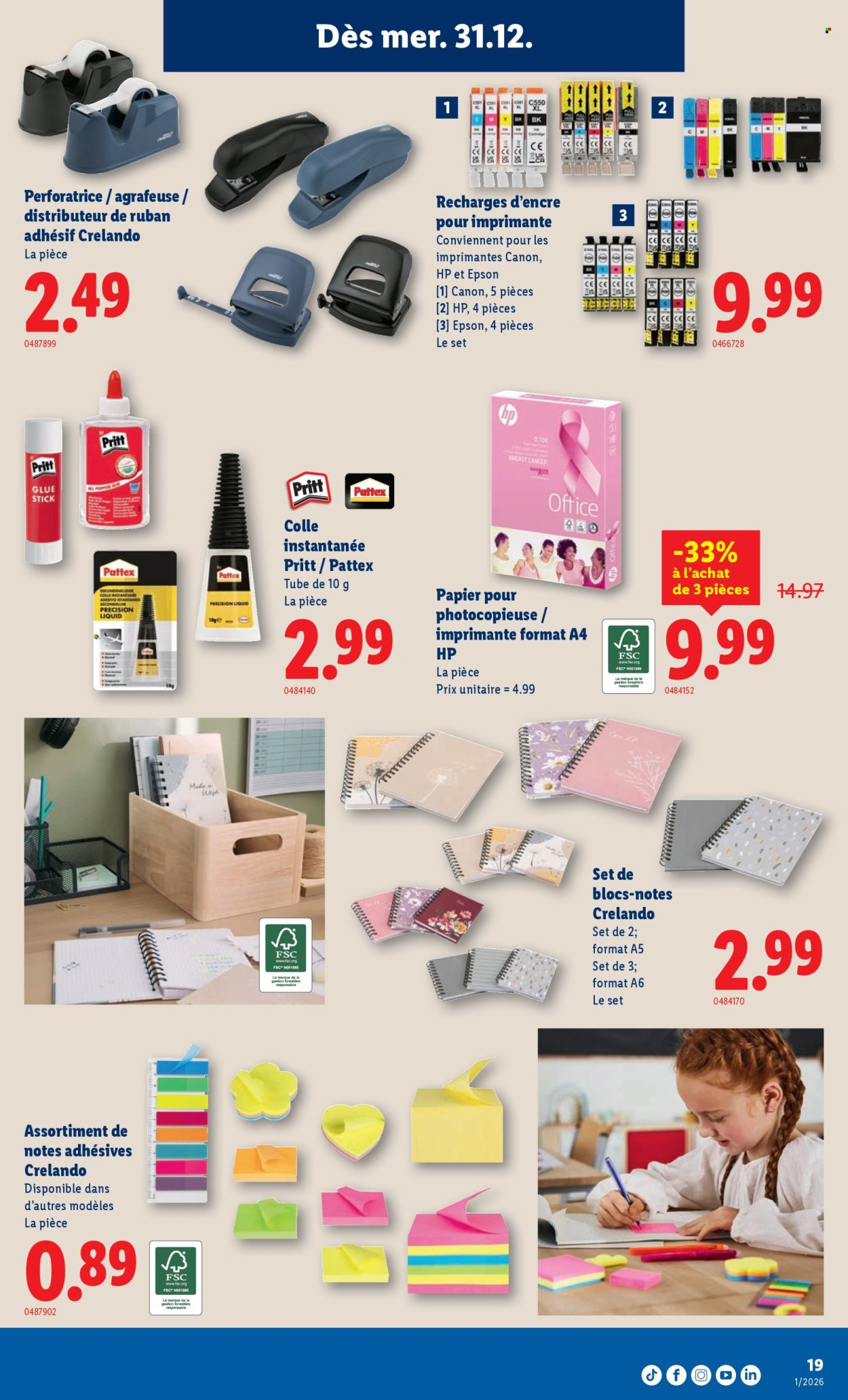 Volantino Lidl - 31.12.2025 - 7.1.2026. Pagina 19. Pagina 19