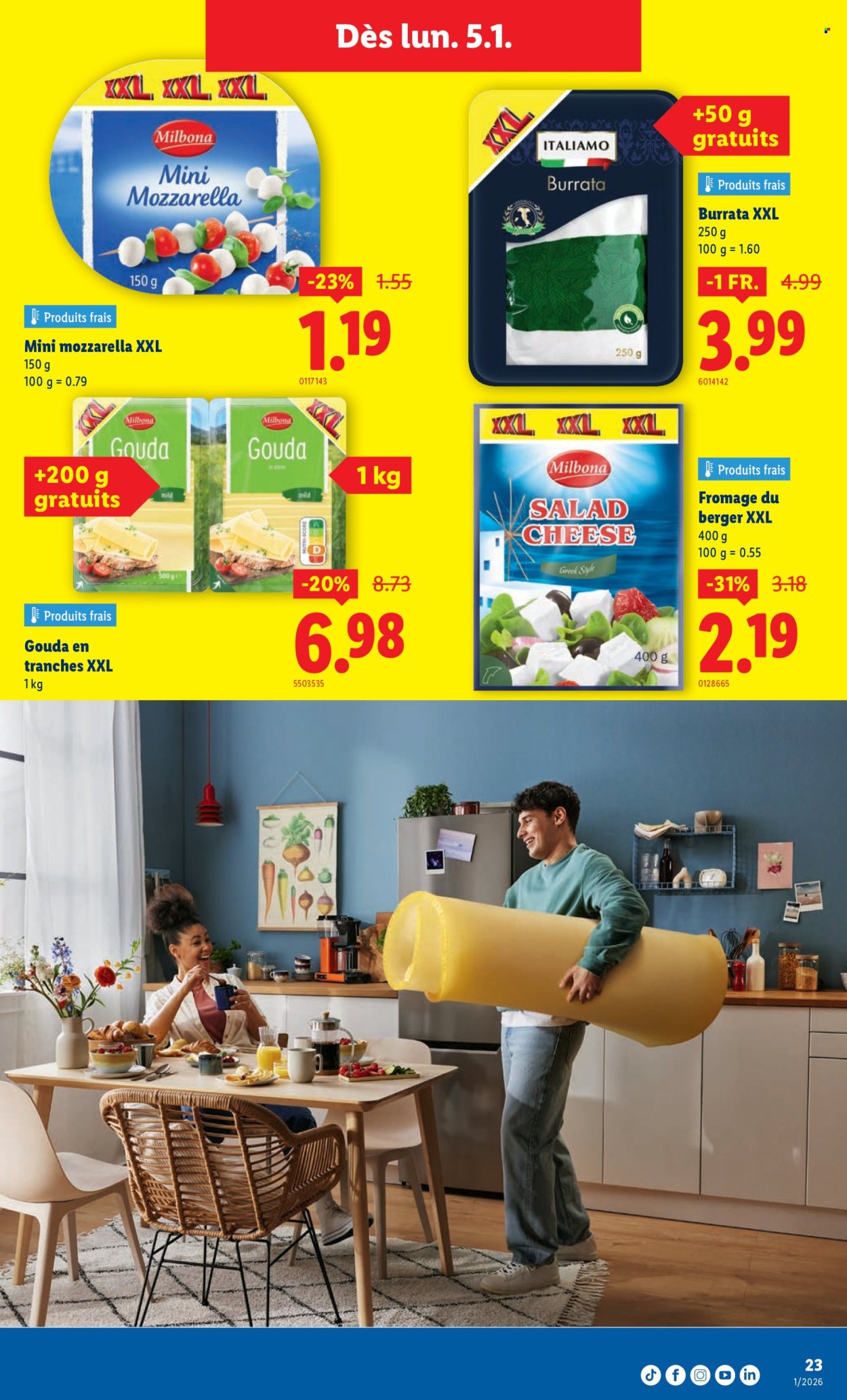 Volantino Lidl - 31.12.2025 - 7.1.2026. Pagina 23. Pagina 23