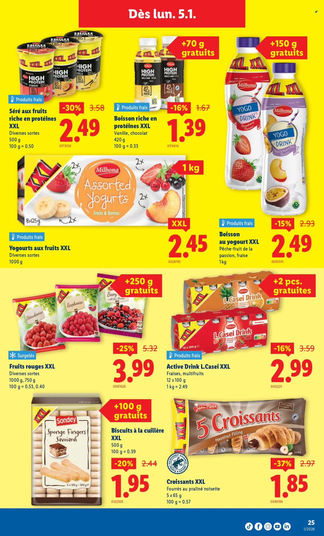 Volantino Lidl - 31.12.2025 - 7.1.2026. Pagina 25. Pagina 25