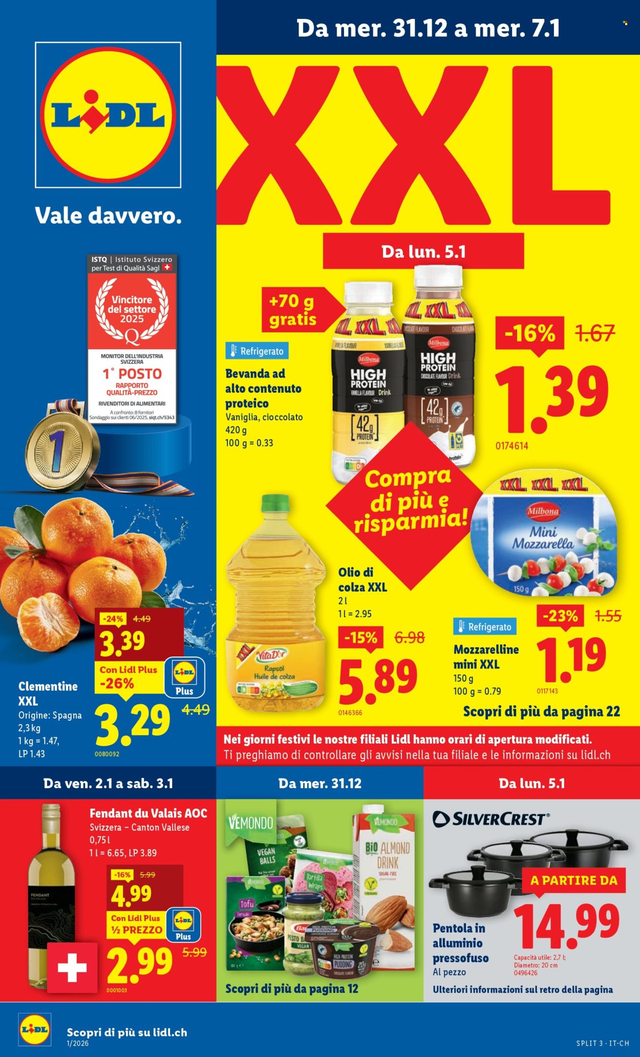 Volantino Lidl - 31.12.2025 - 7.1.2026. Pagina 1. Pagina 1