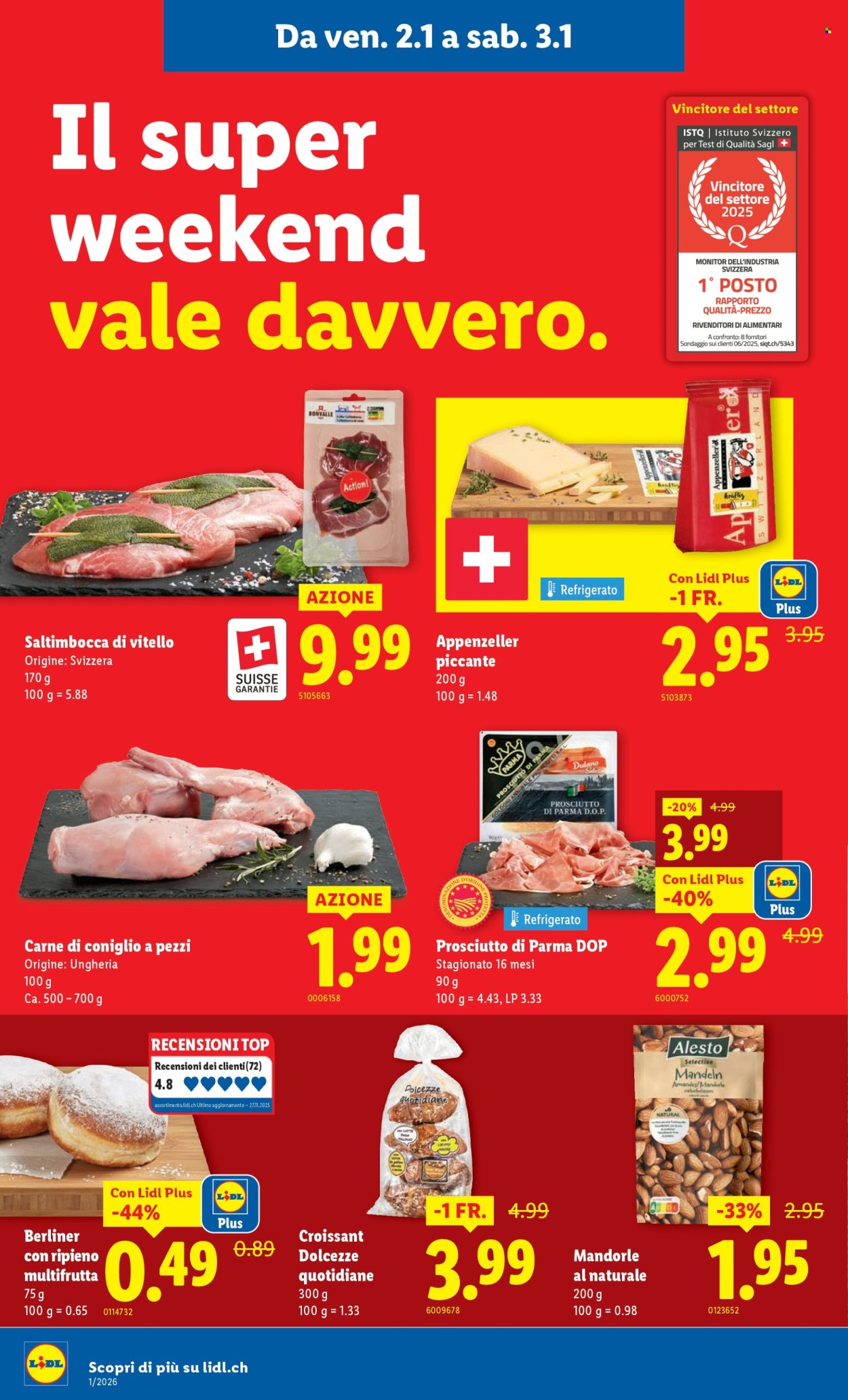 Volantino Lidl - 31.12.2025 - 7.1.2026. Pagina 2. Pagina 2